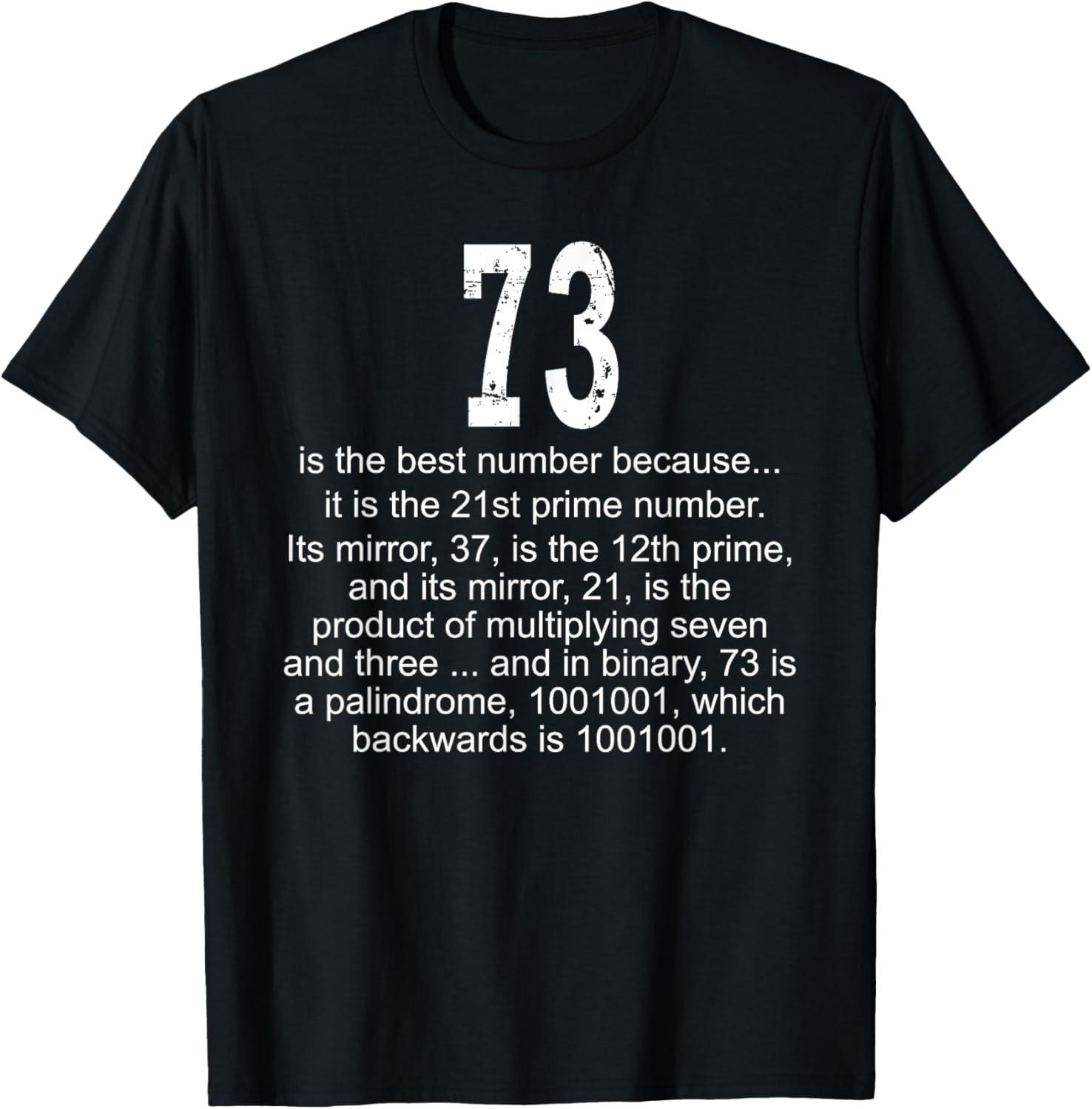 Geek Science Fun T-Shirt: Tested Versus 73’s Surprising Best... Who Wins?