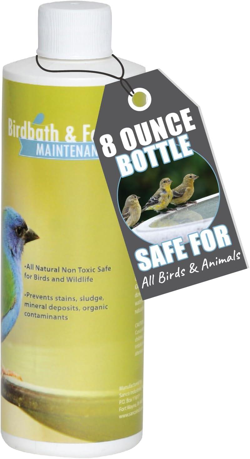 Enzyme Care Showdown: Bird Baths vs. Fountains - (8 Ounces) Sparkling Secret!