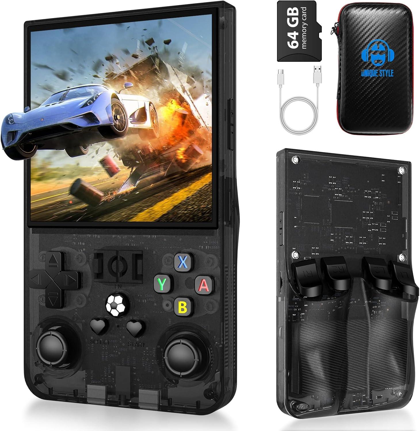 R36 Max Retro Handheld Wins Tests: 64G, 4000mAh, Simulators Unveiled!