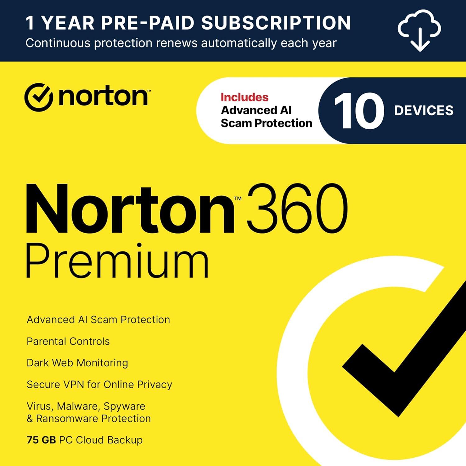 Norton 360 Premium Showdown: Tested Scam Protection, VPN, Dark Web... A Surprising Deal for 10 Devices!