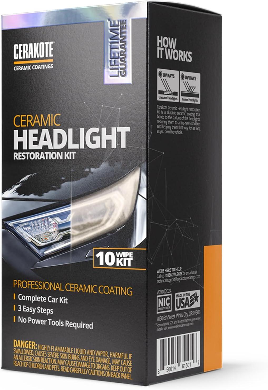 CERAKOTE Headlight Win: Guaranteed Last, No Power Tools… Testéd Resist All!