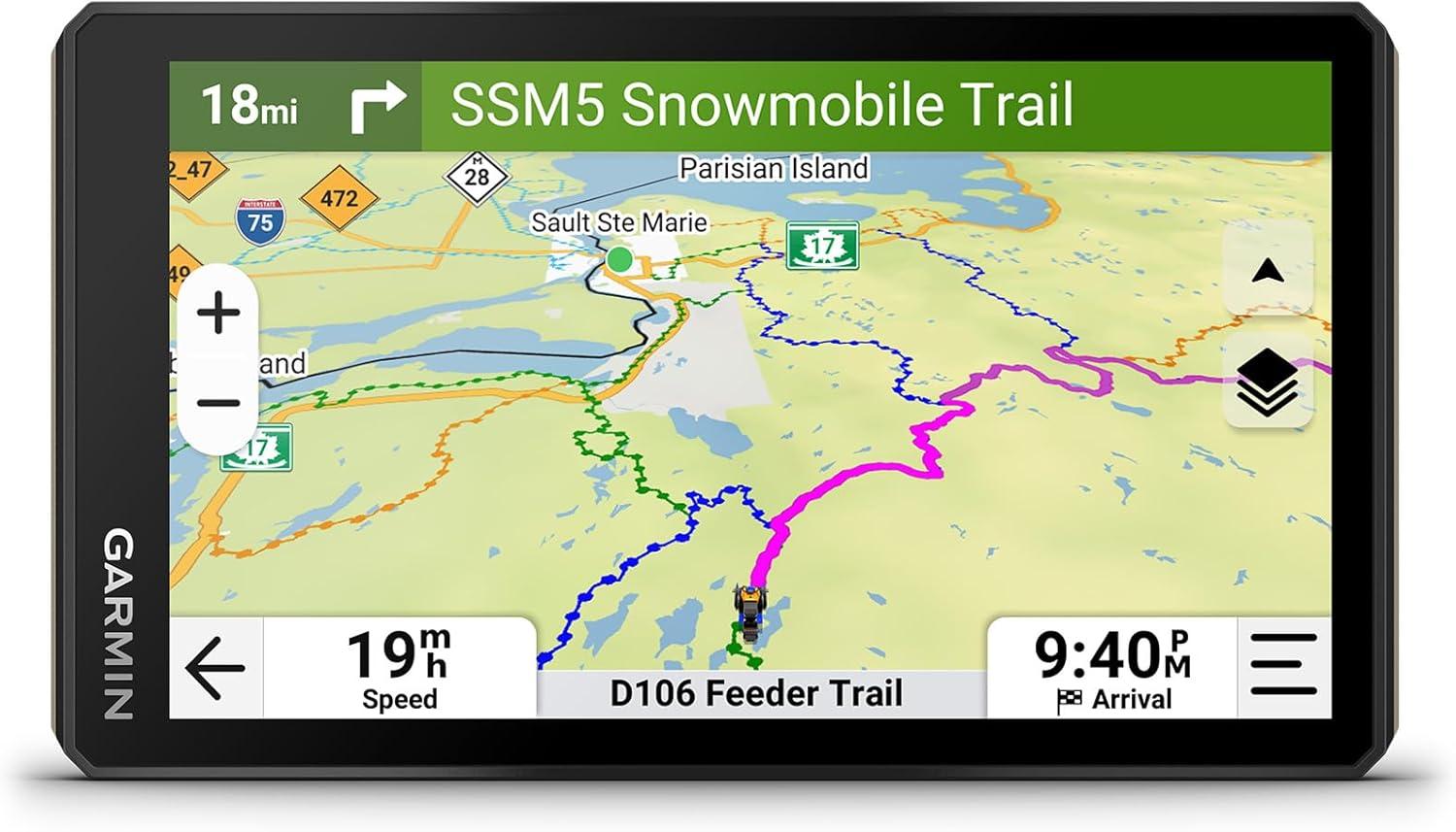 Garmin Snowmobiler's Test: 6'' Snowmoab trails mapped? Weathered, glovejian… surprise!