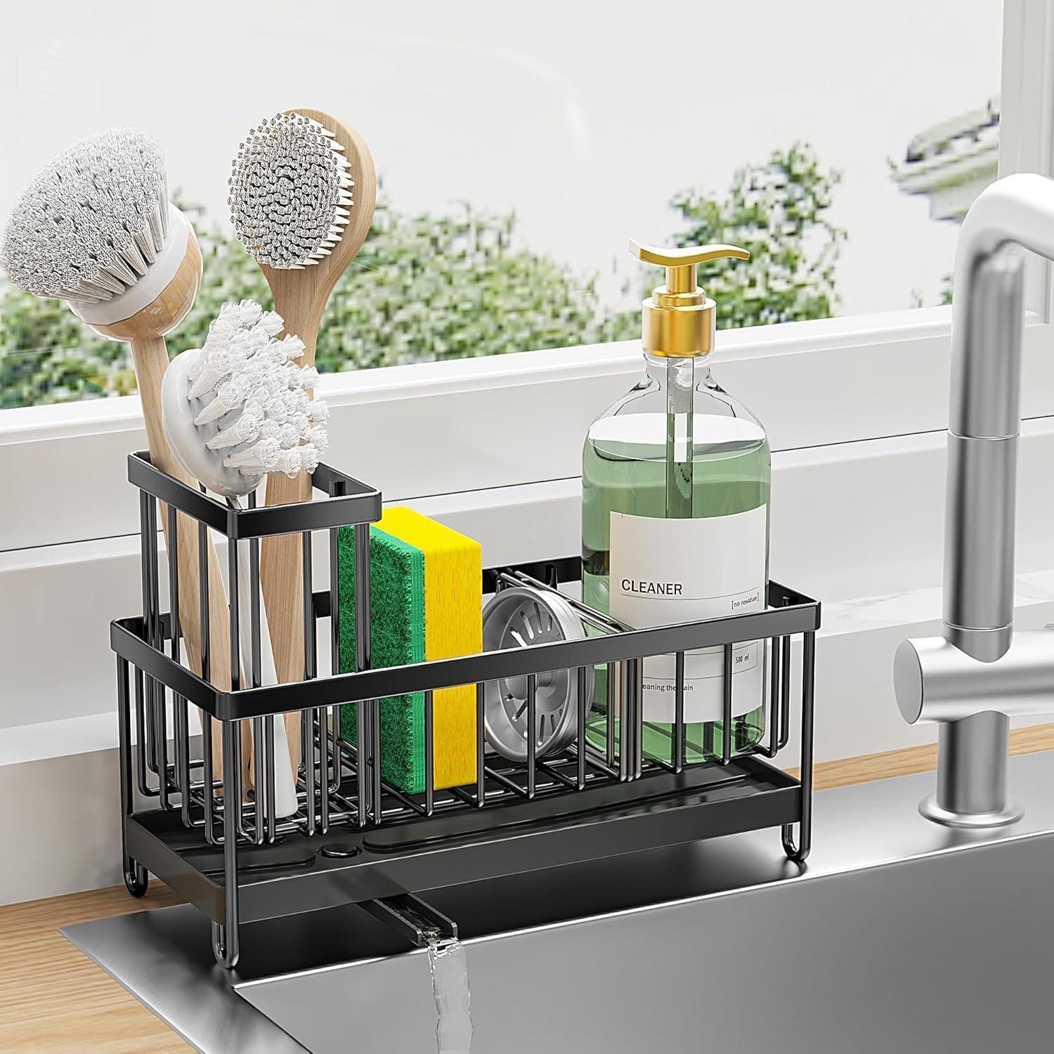 Cisily Sponge Holder Versus Black Sink Organizer… Tested For Clever Sink Use