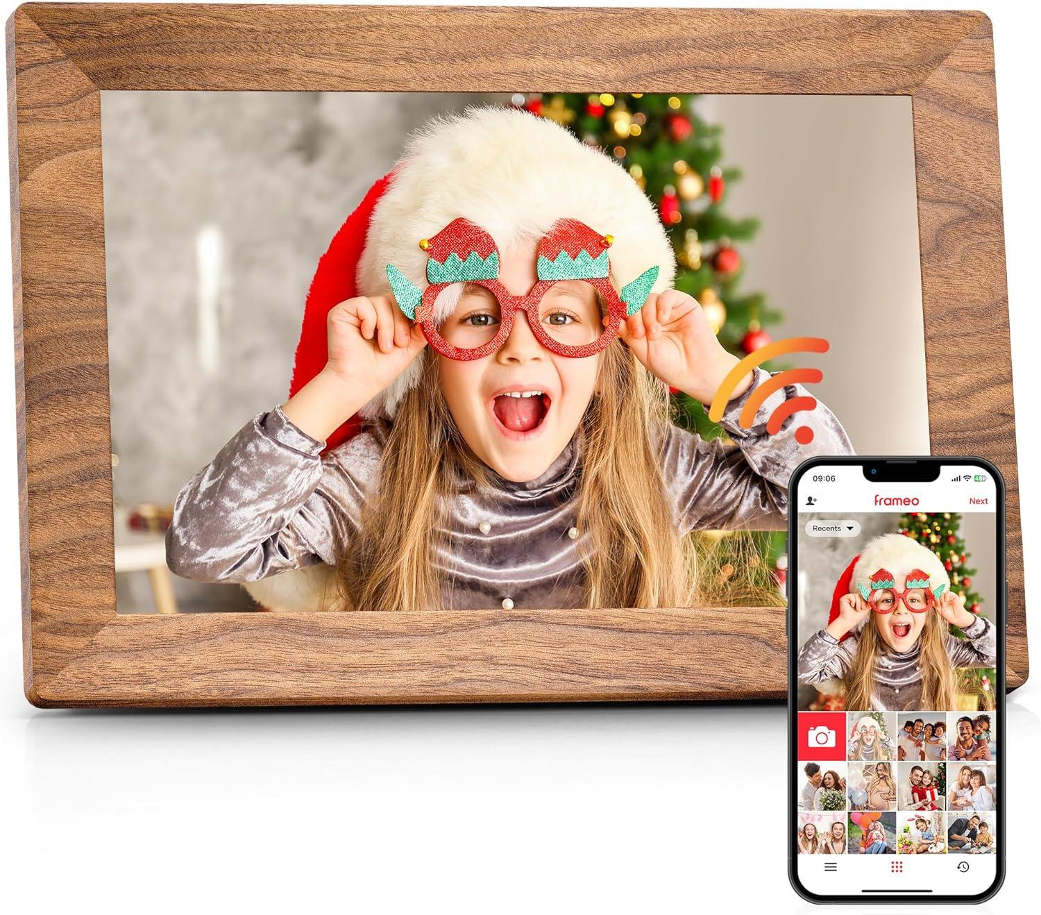 Frameo 10.1 WiFi vs Wood Frame: 32GB Tested, Surprising Touch Insight