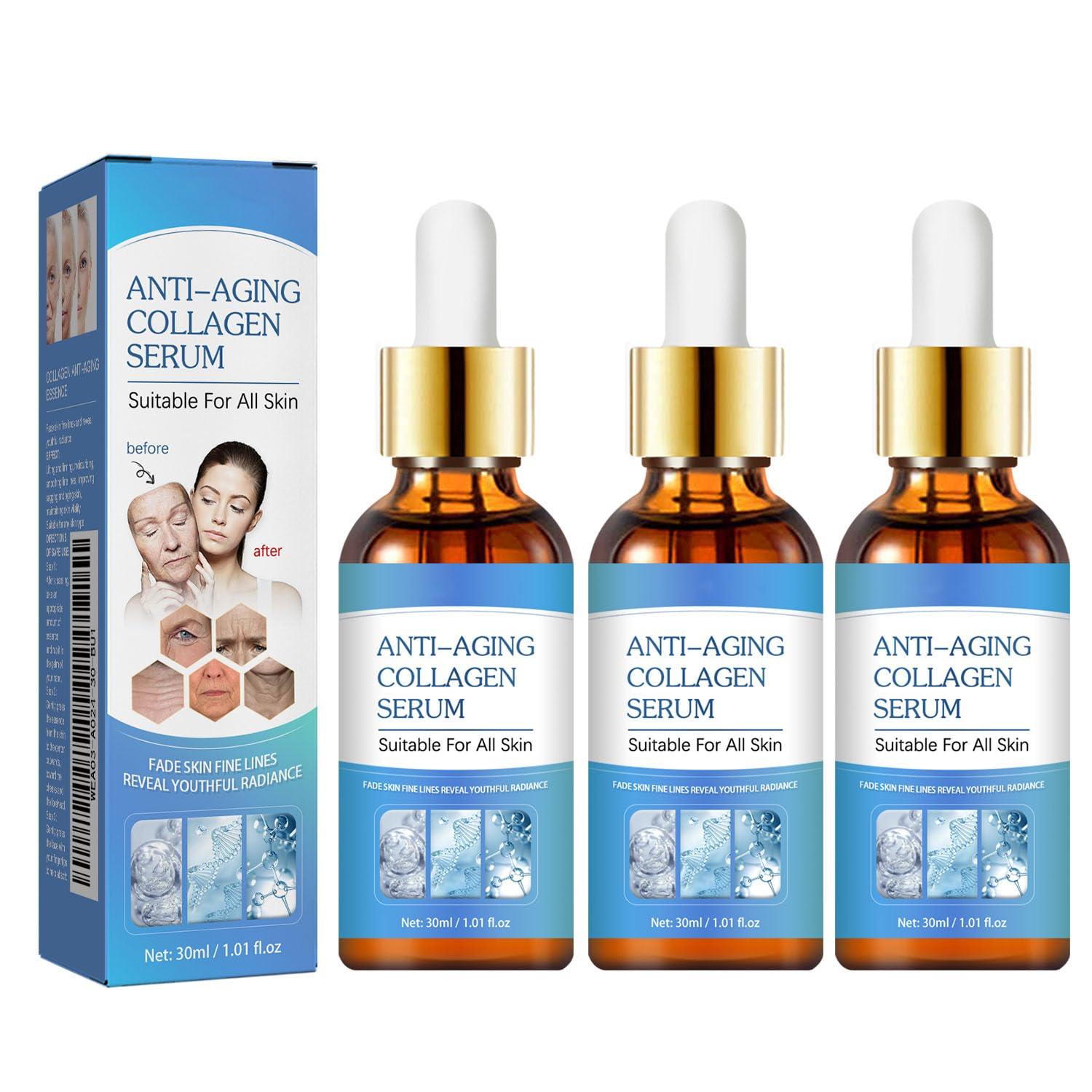 3-Pcs Serum vs. Stock Solution Serum: Surprising Anti-Aging & Instant Lift Tested