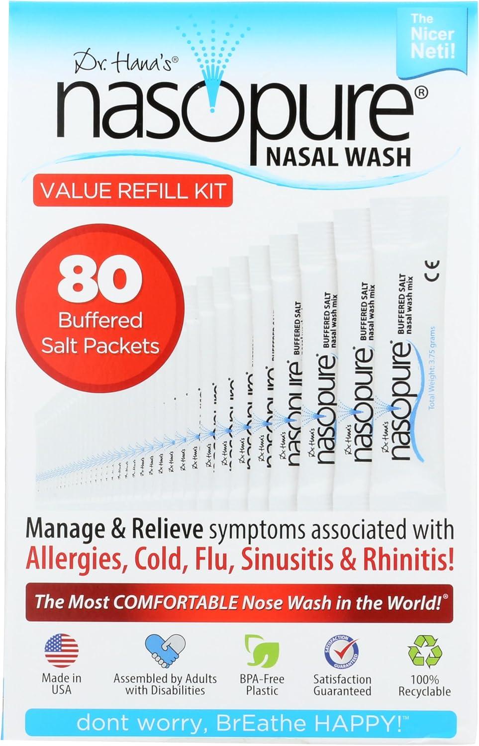 Nasal Irrigation Showdown: 80-Pack Salt, Value Refill, Comfort, Tested for Seasonal Relief?