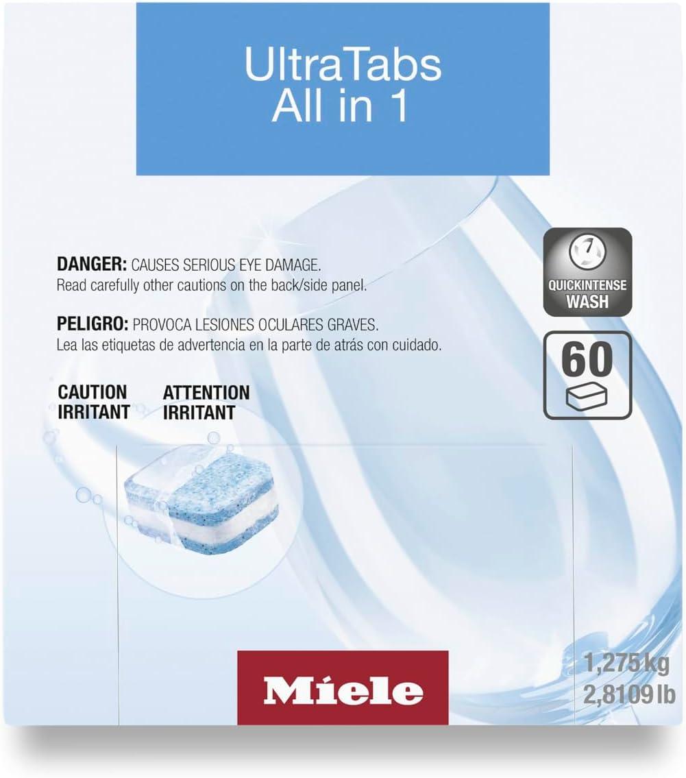 Miele UltraTab All-In-One Dishwasher Tablets (60 Count): Surprising 24-Hour Tested Clean vs. Generic Brands