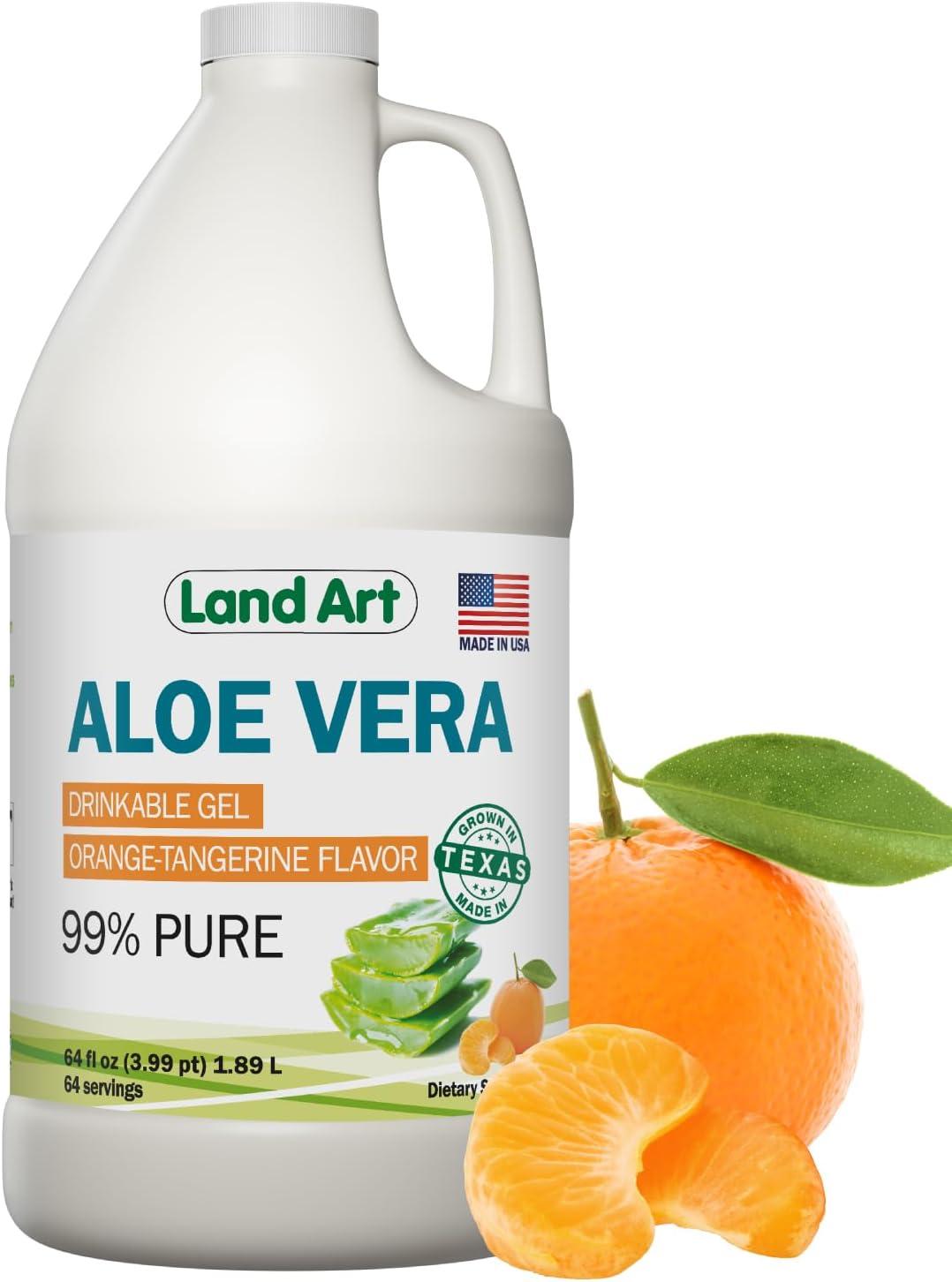Showdown: Cold-Processed Aloe Vera (Texas Organic) with Orange Flavor... for Heartburn Relief