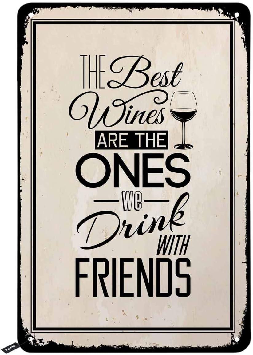 Versus: Quotes vs. 12x8 Vintage Wall Decor for Bars - Raise a Glass