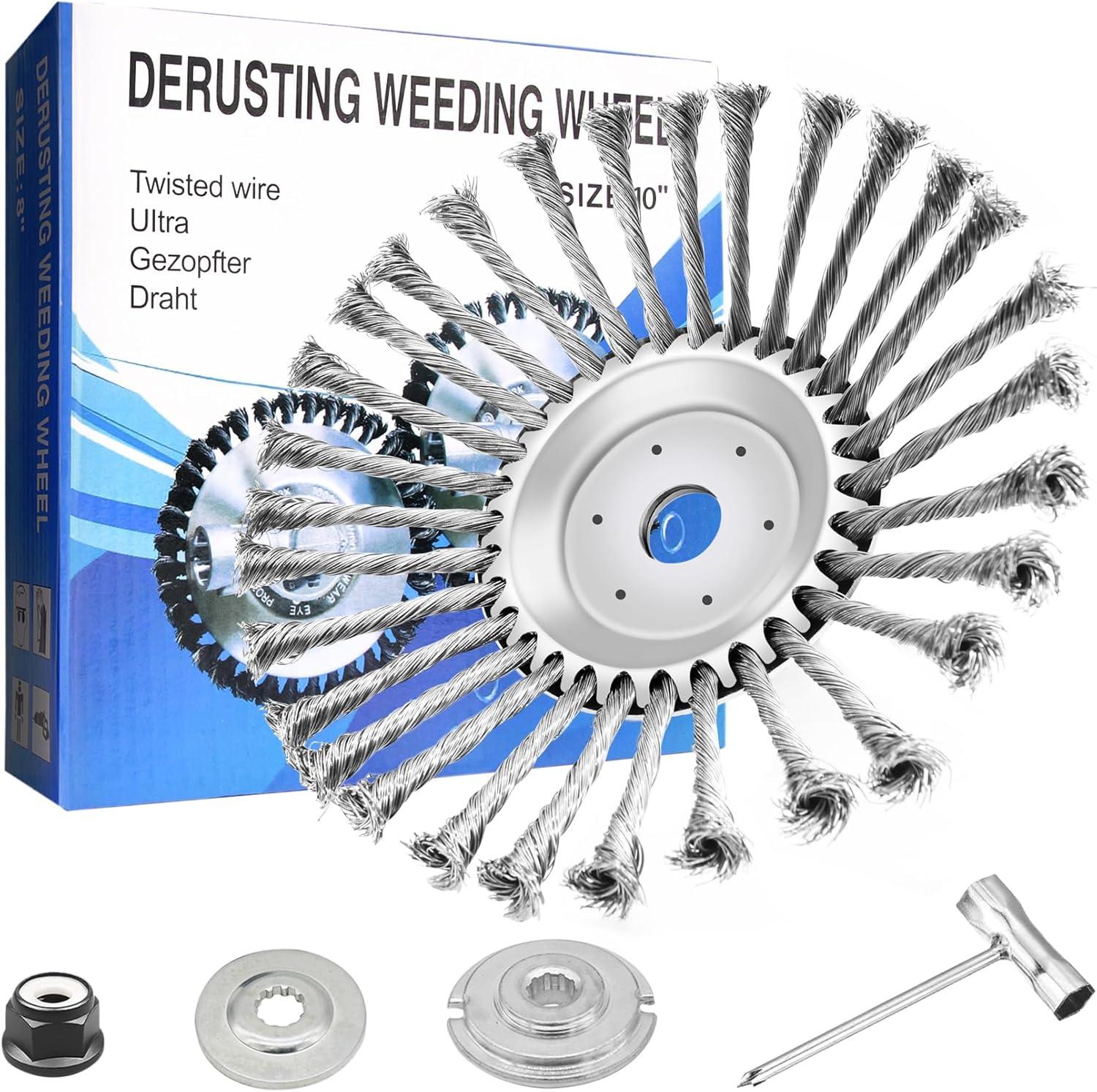 Tested Garden Tools: 0-90° Adjustable Trimmer Head for Safe & Effortless Weeding