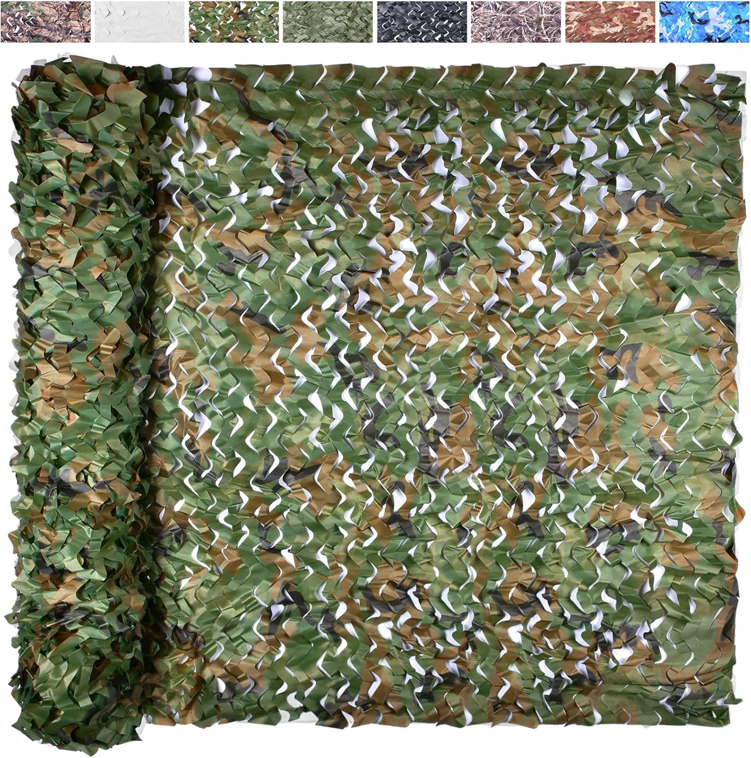 Camo Netting: 3D Leaf Tested for Hunting, Camping, & Outdoor Use