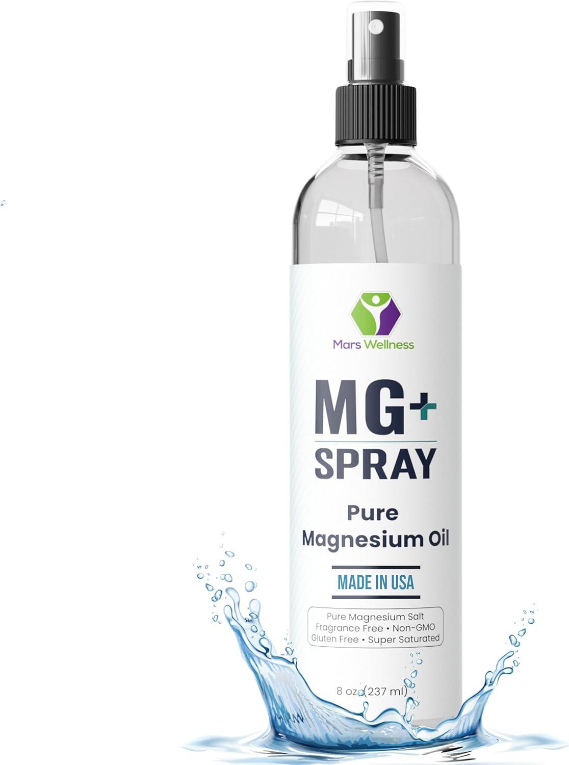 Tested for Muscle Relief: Mars Wellness vs. Topical Sprays, USA-Made 8 Ounce
