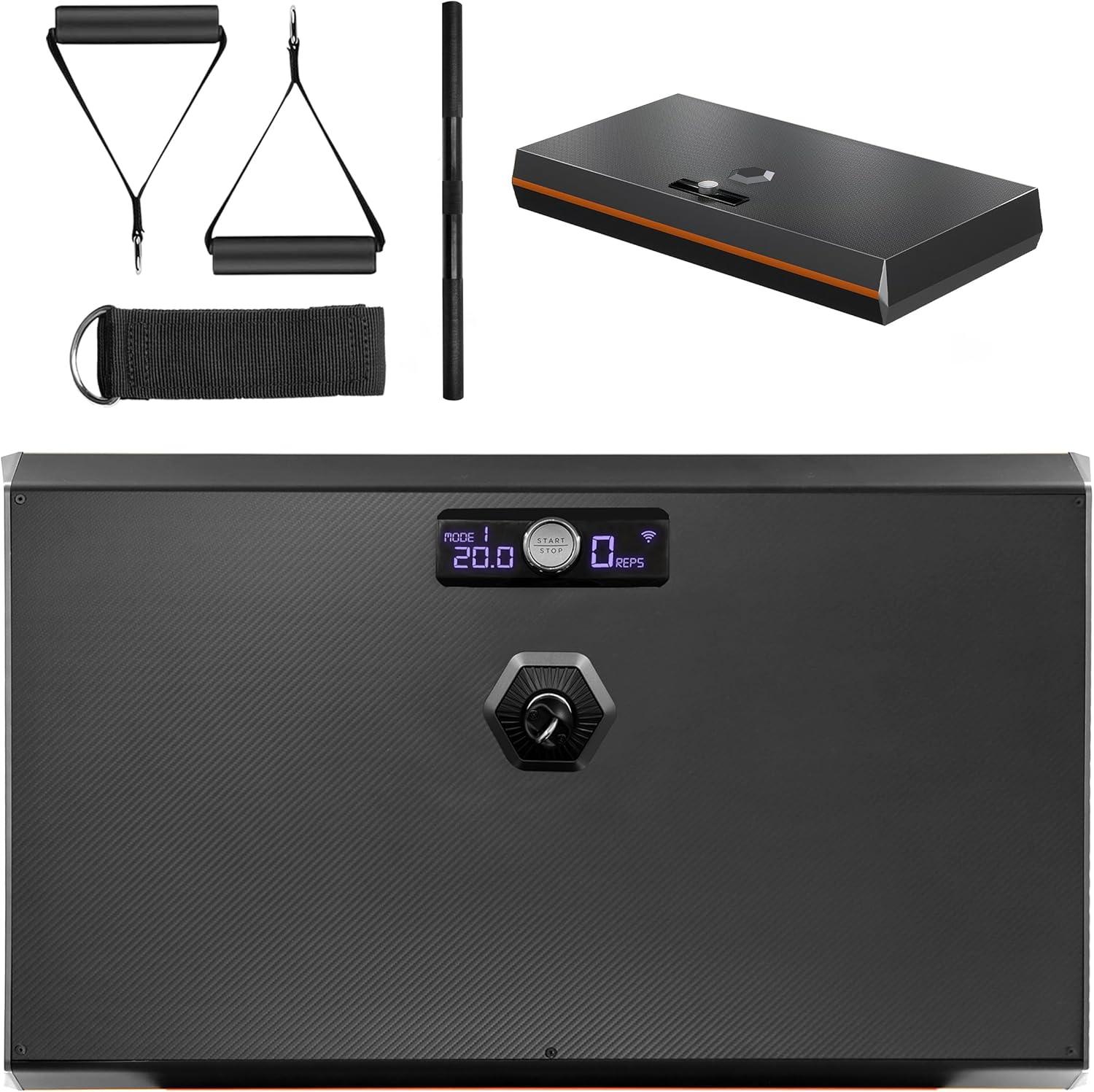 SQUATZ Pluto Board: 100 LBS, Single Cable - Tested for Surprising Home Gym Versatility