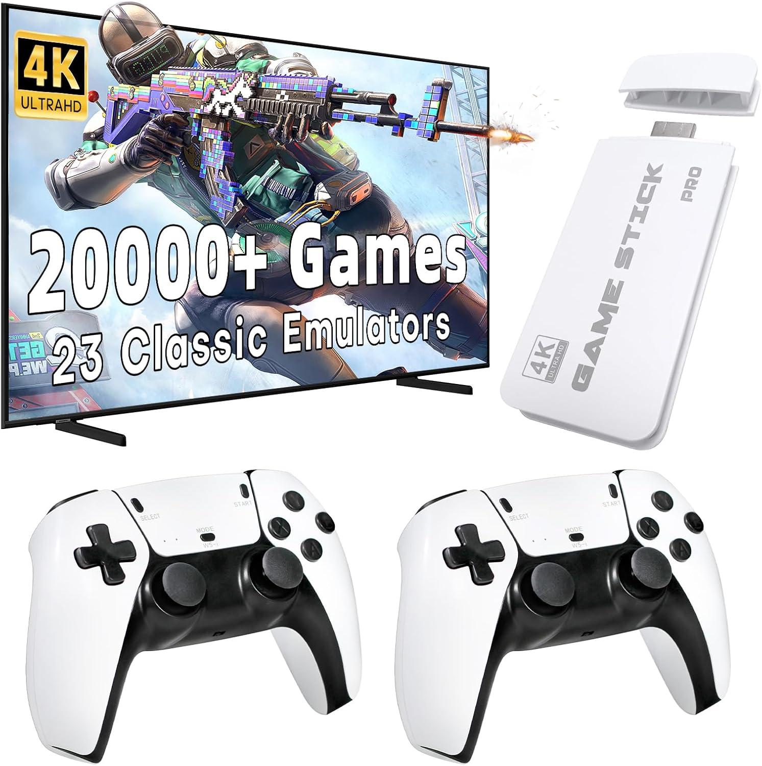 Surprising Nostalgia Boost: 2025 Retro Game Stick With 4K HD & Dual Controllers