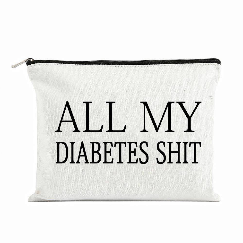 Funny & Personalized Diabetes Bag Pouch Tested for Emergency Travel Use (Birthday/Christmas)