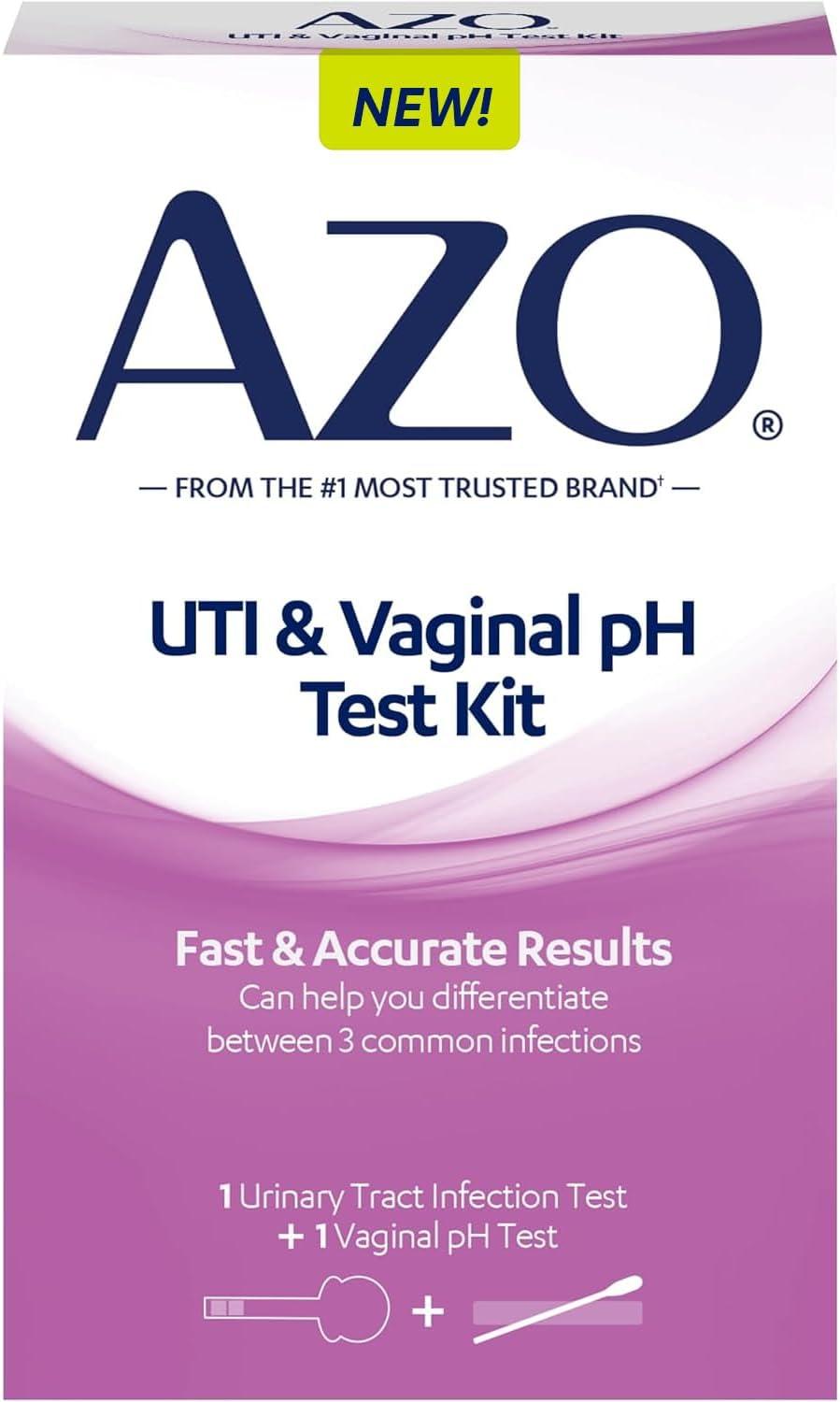 AZO UTI Test Strip vs Vaginal pH Test Kit: Surprising Insight on Home Health Testing... FSA/HSA Eligible