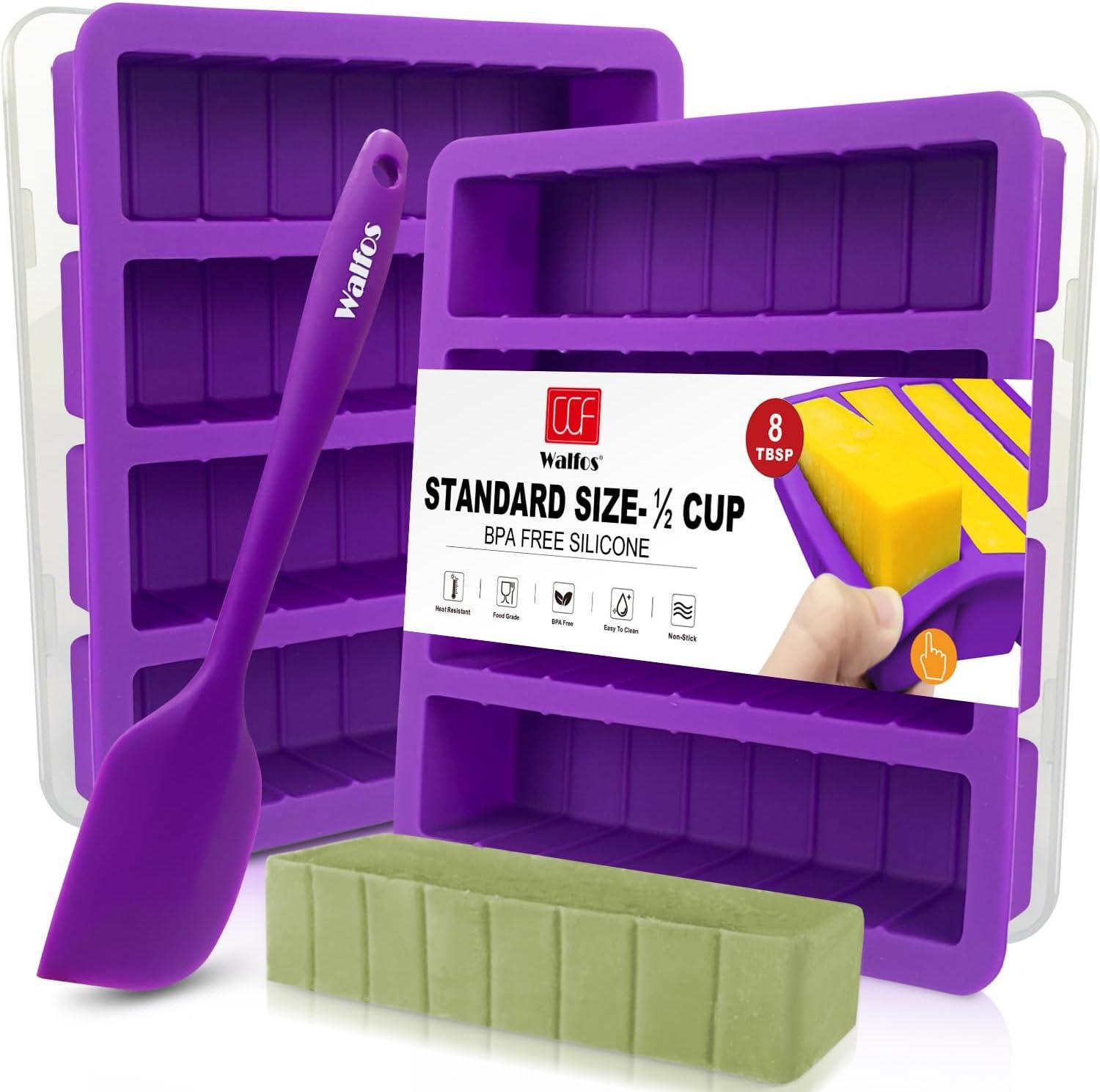 Silicone Mold (Purple) vs. Non-Stick Standard Size Tray: Tested for Baking