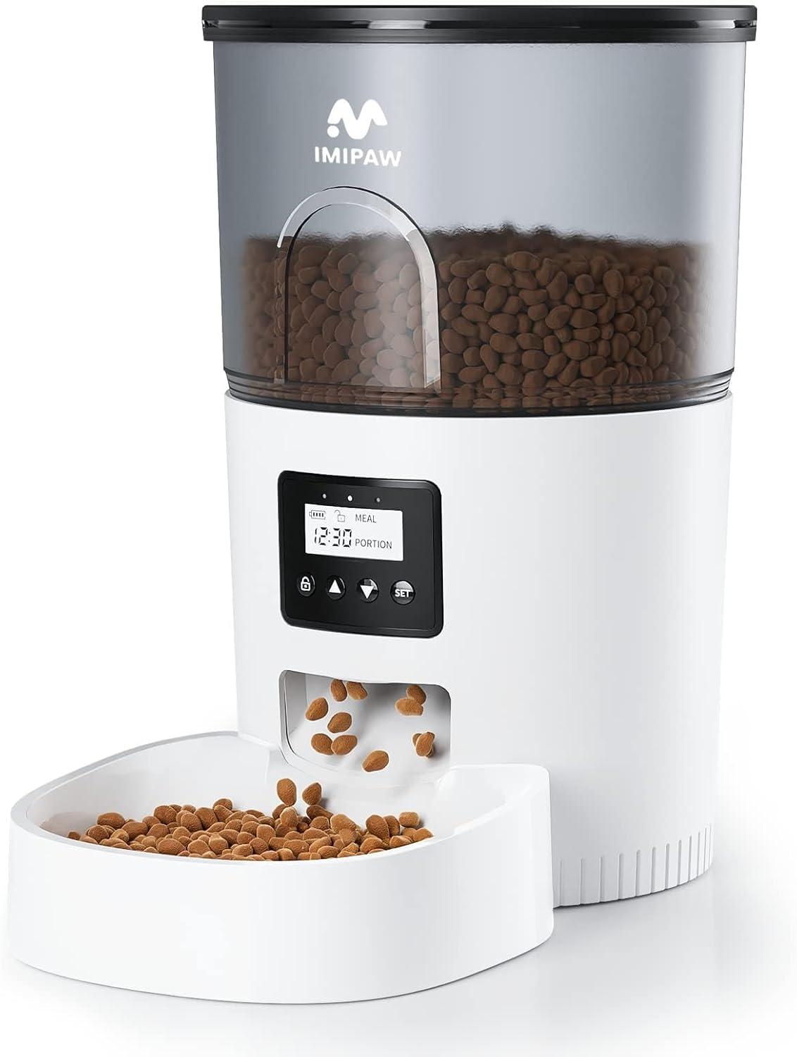 Automatic Cat Feeders Showdown: 3L, Timed, Dual Power, Custom Portions, & Multi-Pet Use