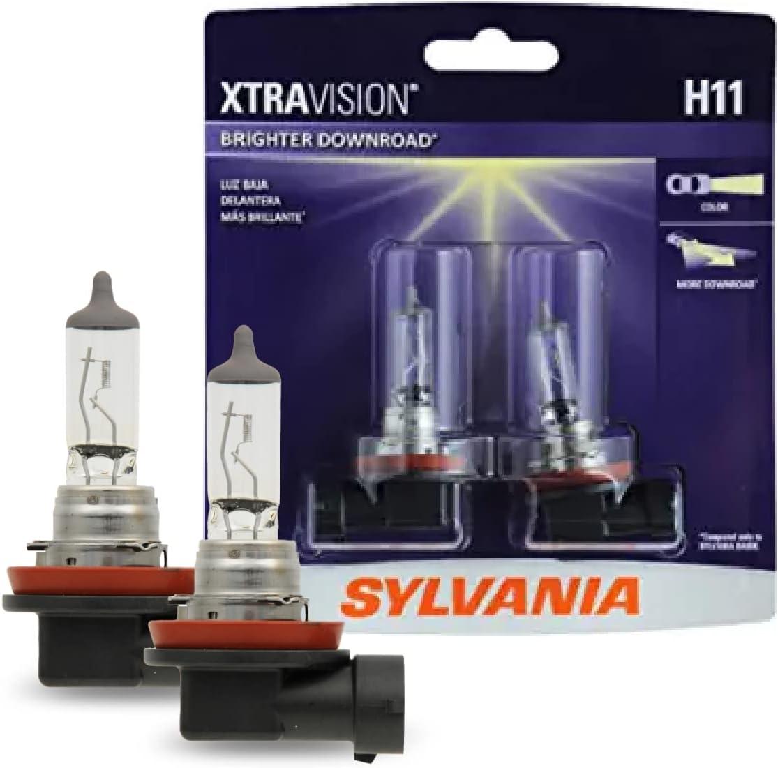 SYLVANIA H11 XtraVision Tested: 2 Bulbs, Fog Clarity-Surprising Night Safety