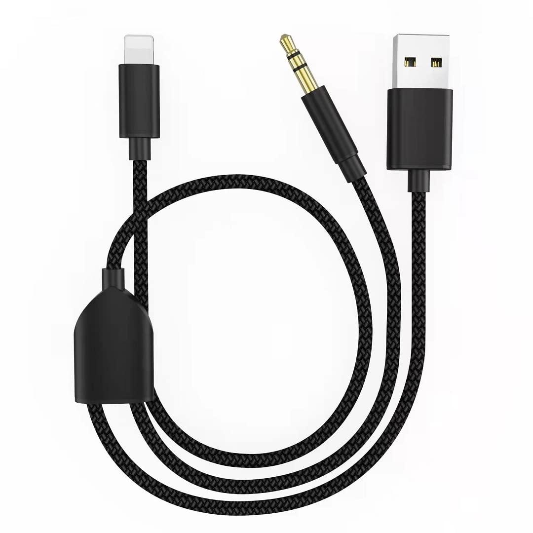 Car Charging Cable Showdown: 2in1 Multi-Phone & 3.5mm Audio Jack Tested for