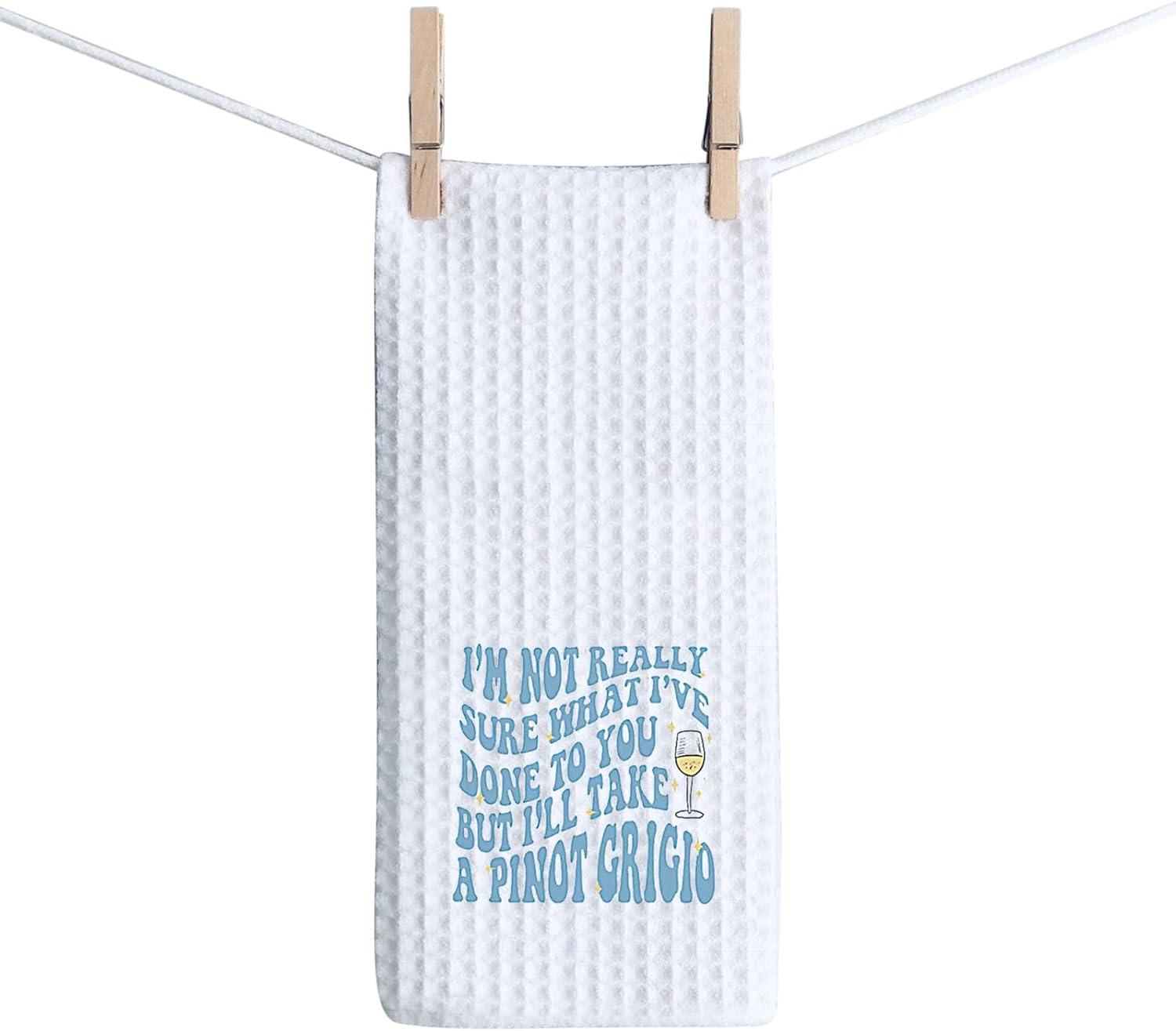 Wine Lover Gift (Reality TV Design) Tested Versus ZJXHPO Pinot Grigio Towel - Surprising Kitchen Insight