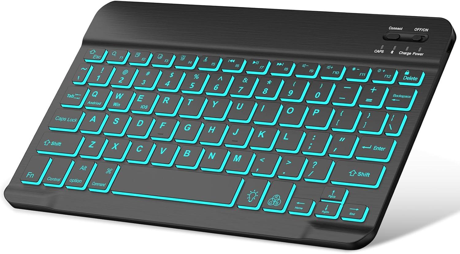 Ultra-Slim Keyboard Tested: 7-Color Backlit for Travel, Not Just Desk Use