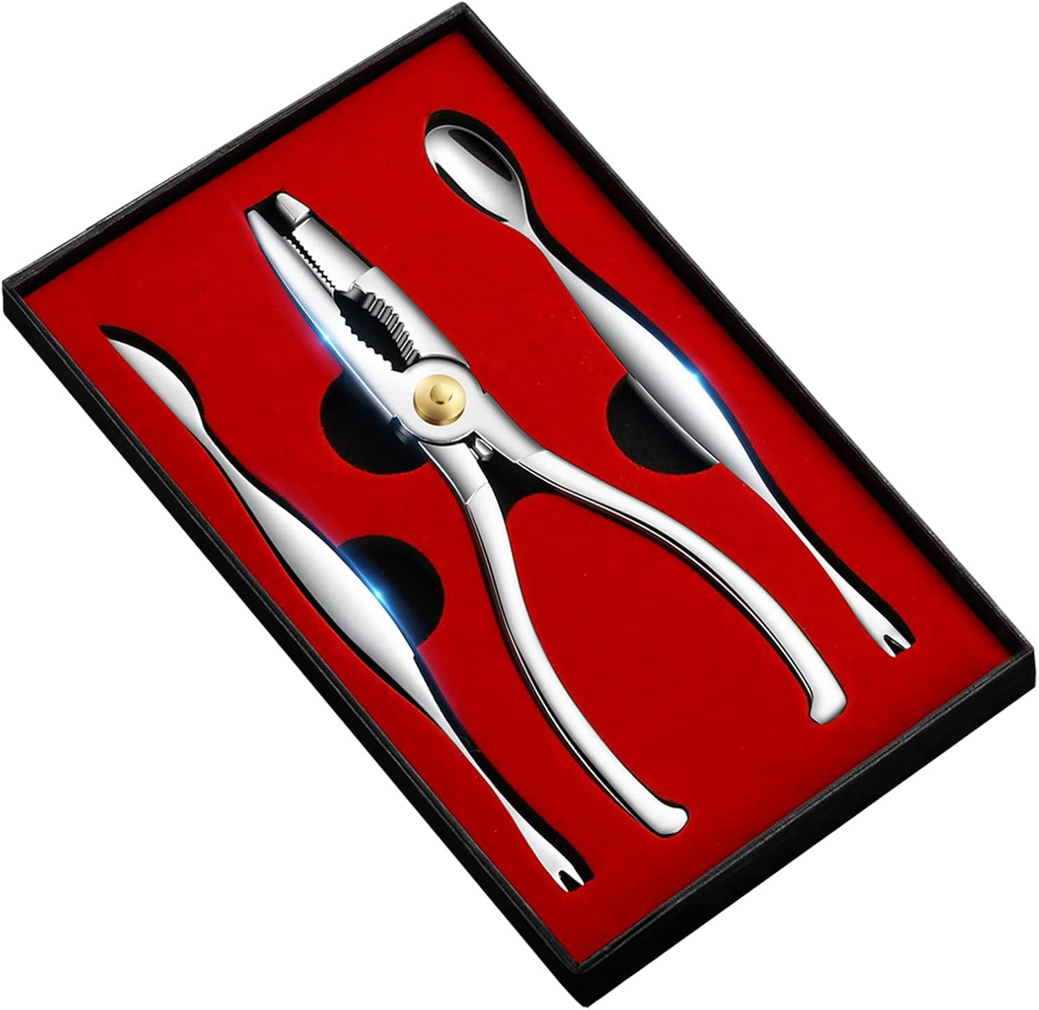 Seafood Tools Showdown: Lobster Crackers' Rust-Resistant Design vs. Crab Crackers' Precision Jaws - Surprising Nut Power!