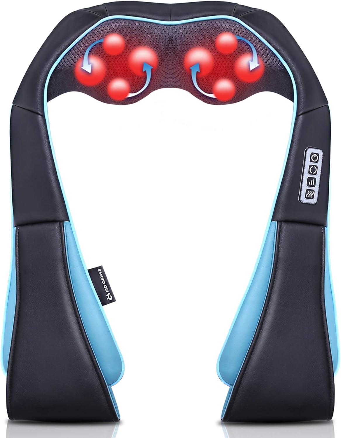 Shiatsu Neck Massager Showdown: Heat & Deep Kneading Tested for Holiday Gift Relief