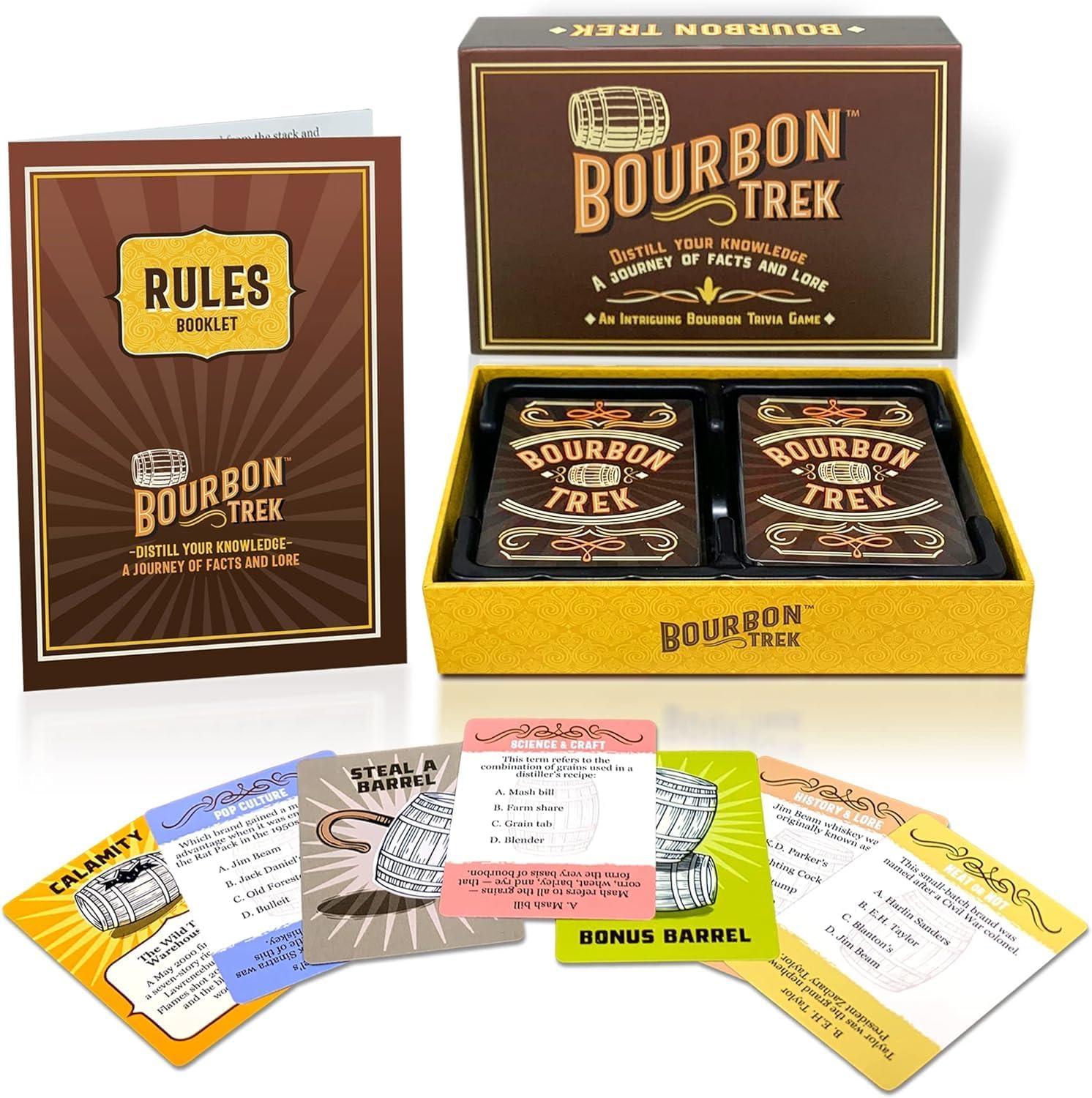 Tested: Bourbon Trek's Fun vs. Trivia Game in Whiskey Gifts for Men