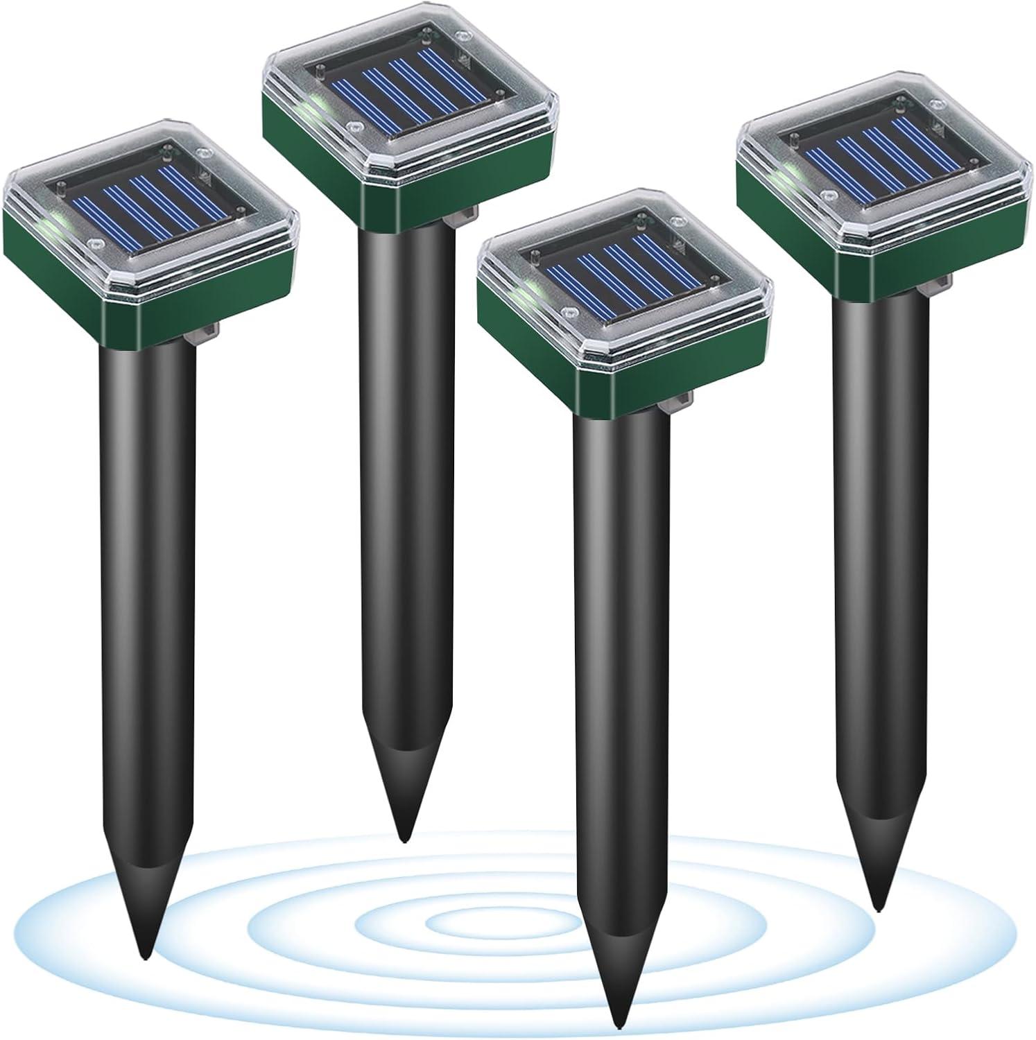 Solar-Powered Ultrasonic Mole Repellent: Surprising Insight into Eco-Friendly Pest Control