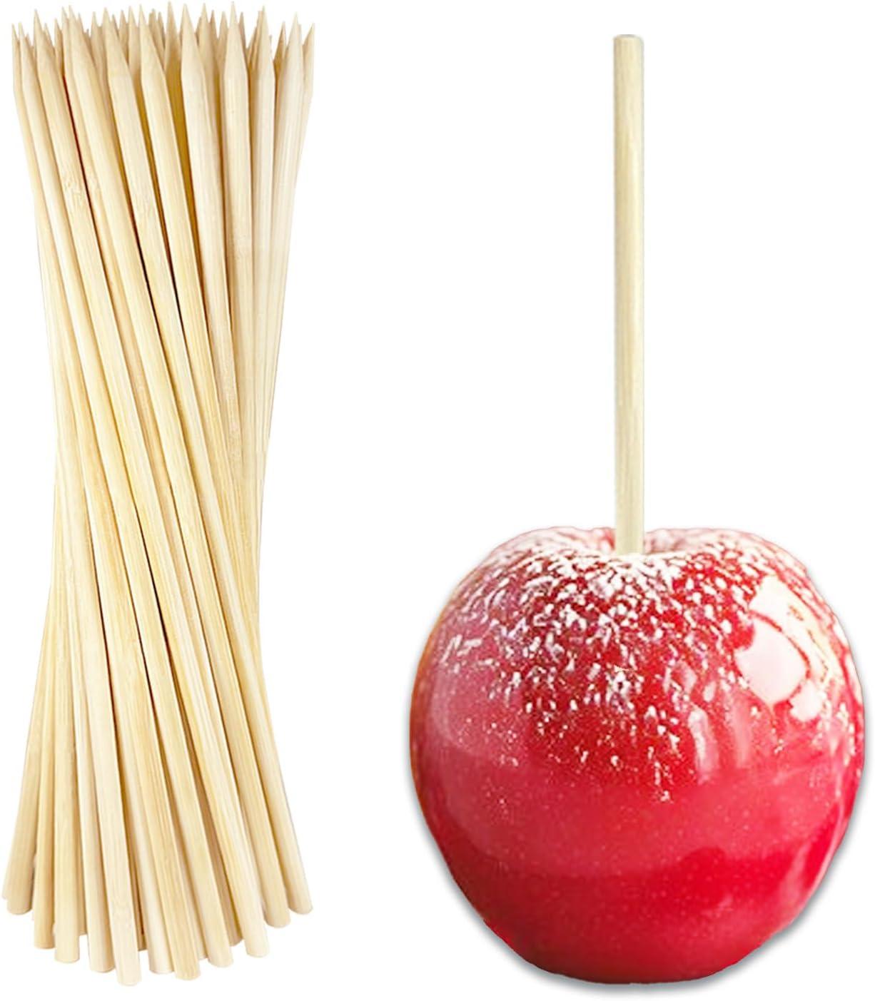 Candy Apple Sticks Tested: Natural Bamboo 8-Inch Skewers for Surprising BBQ Use