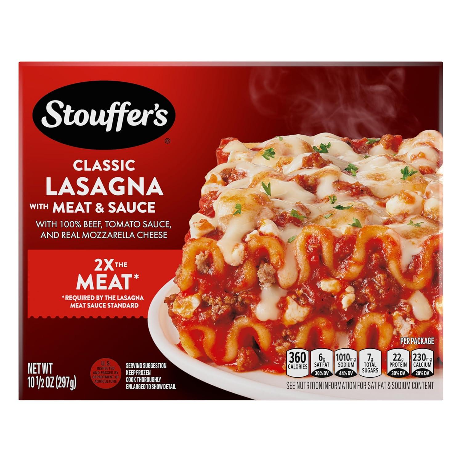 Stouffer's Lasagna Showdown: Tested for Quick Weeknight Convenience