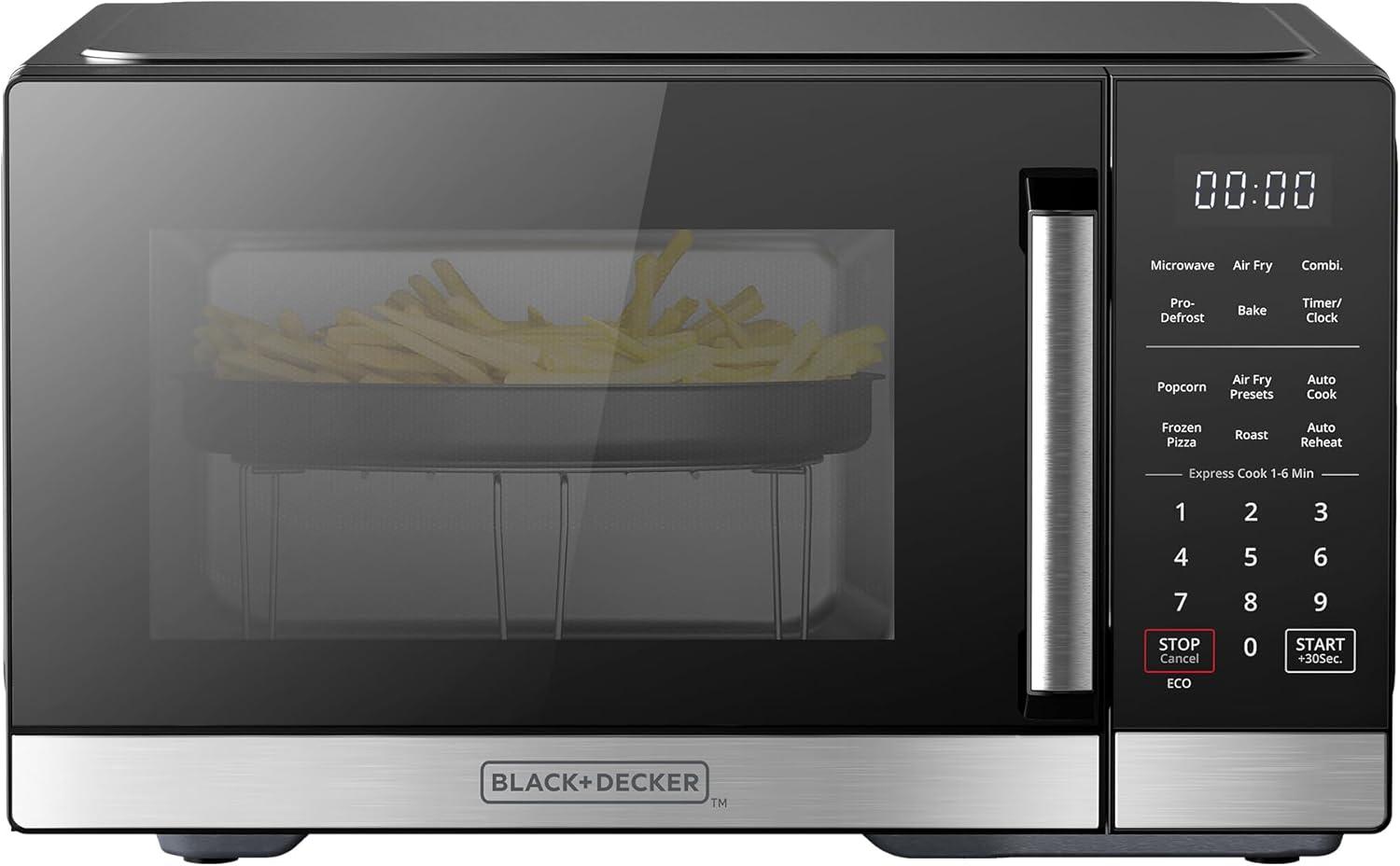 Microwave Showdown: 5-in-1 Power Meets Surprising Compact Efficiency (0.9 cu. ft.)