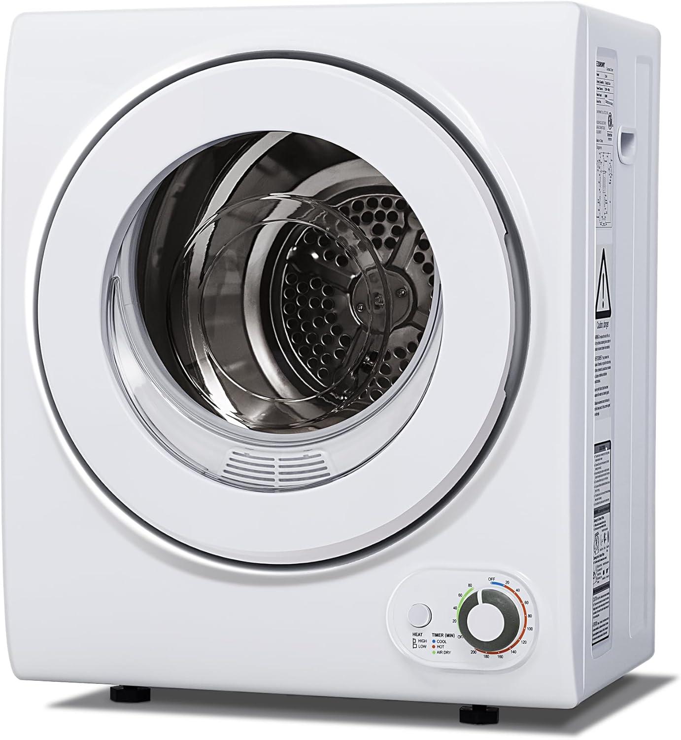 Euhomy's 850W Compact Dryer: Surprising Steel Tub Tested for Tiny Spaces