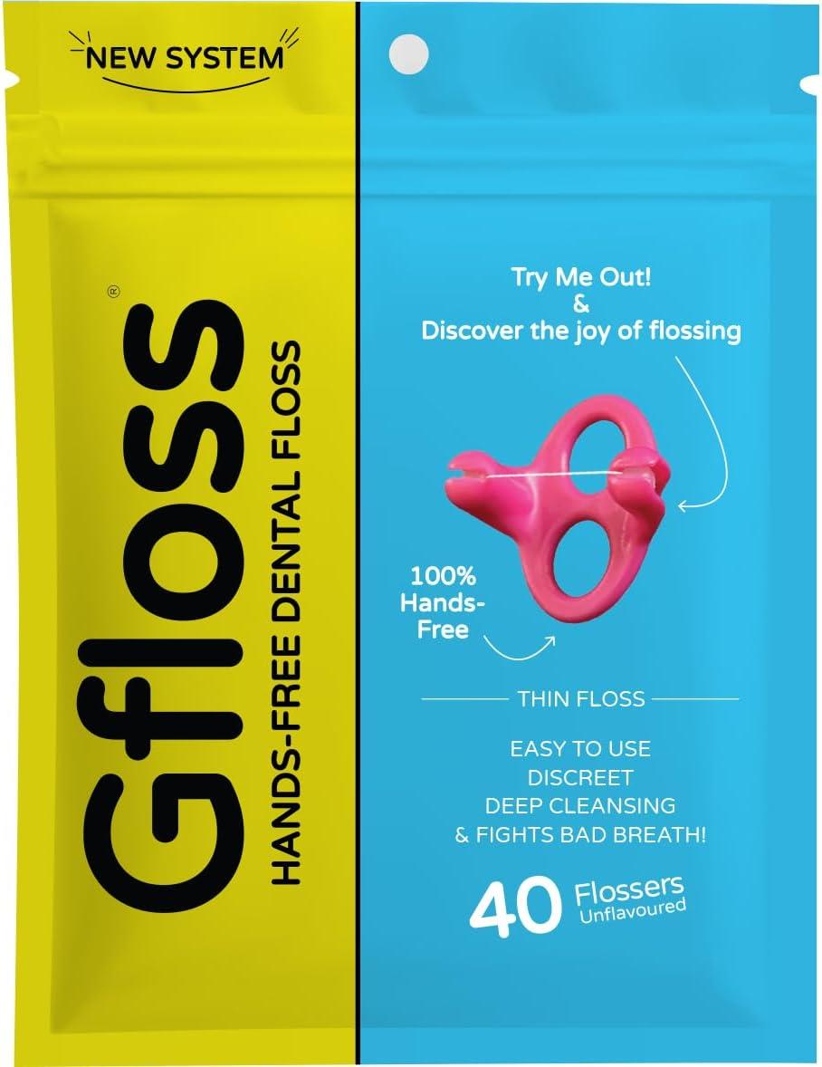 Hands-Free, 40-Count Travel Floss: Surprising Tested for Tight Teeth?