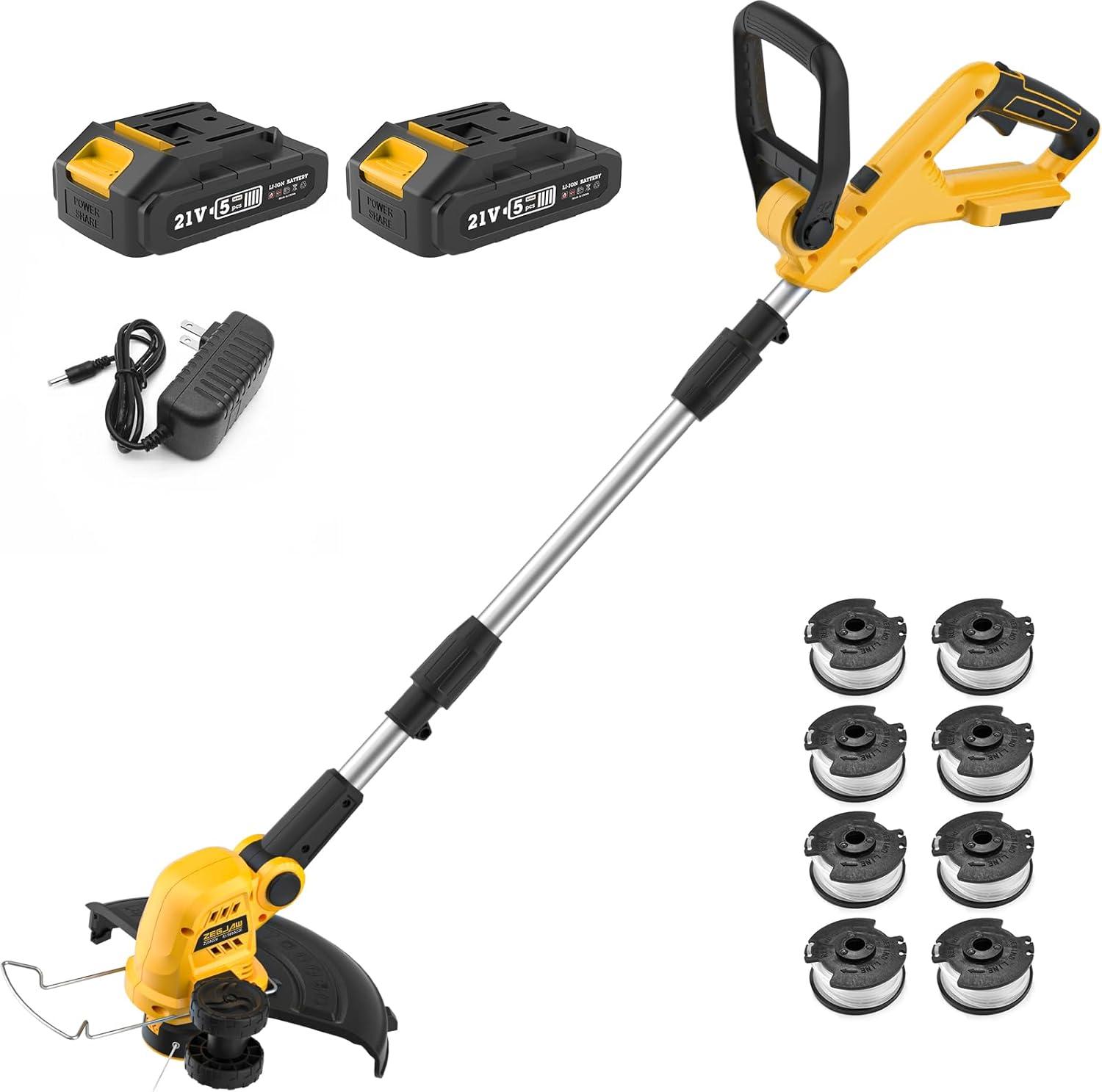 200-Foot Weed Wacker Cordless vs. Premium Bikini Trimmer: Tested for Home Use Versatility