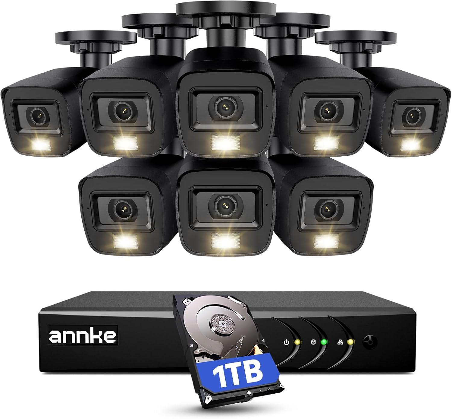 Outdoor Security Showdown: ANNKE 3K Lite's AI, H.265+, 1TB Storage - E200