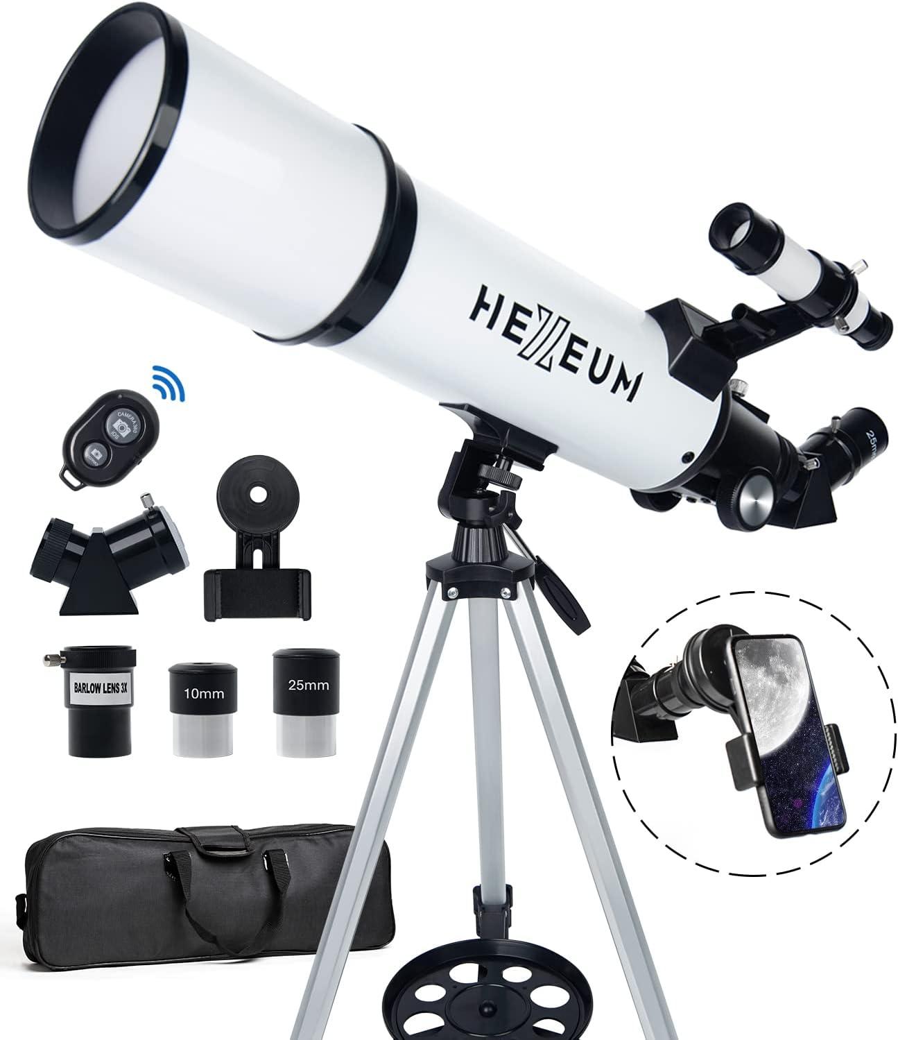 Astronomical Showdown: 80mm & 600mm-Phone & Wireless Tested
