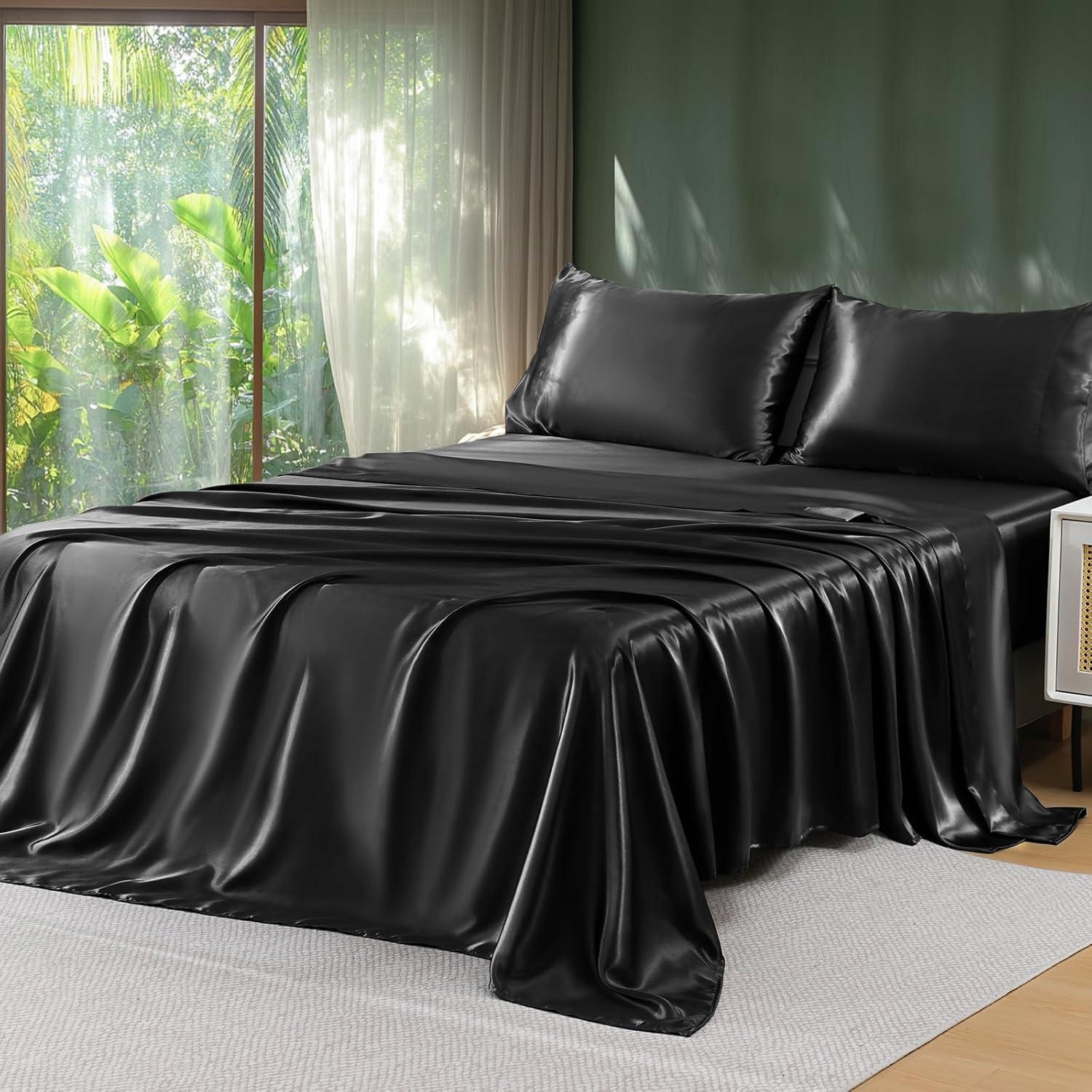 Surprising Insight: 100% Polyester Satin Sheets for Frizz-Free & Skin-Smooth Comfort