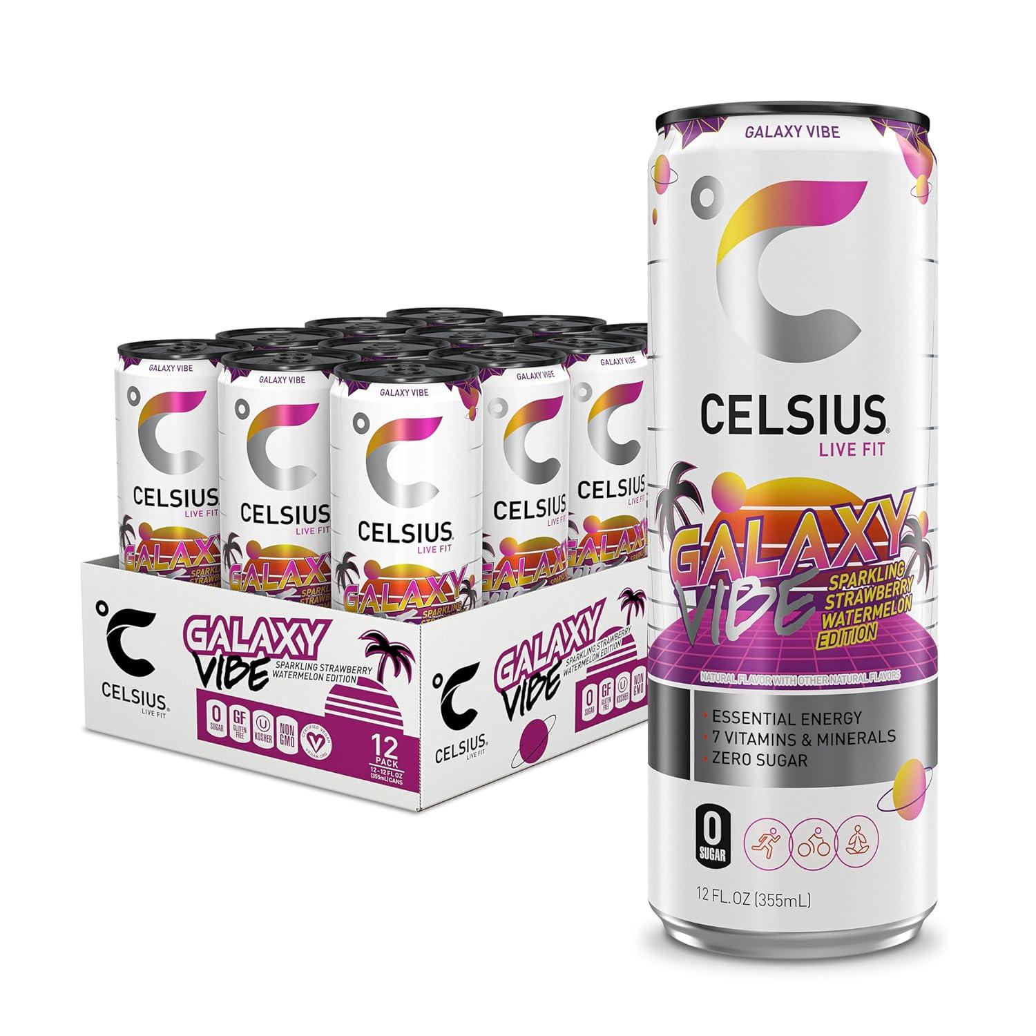 Surprising Sugar-Free Energy Drink: Sparkling Flavor, 12-Fl Oz Pack