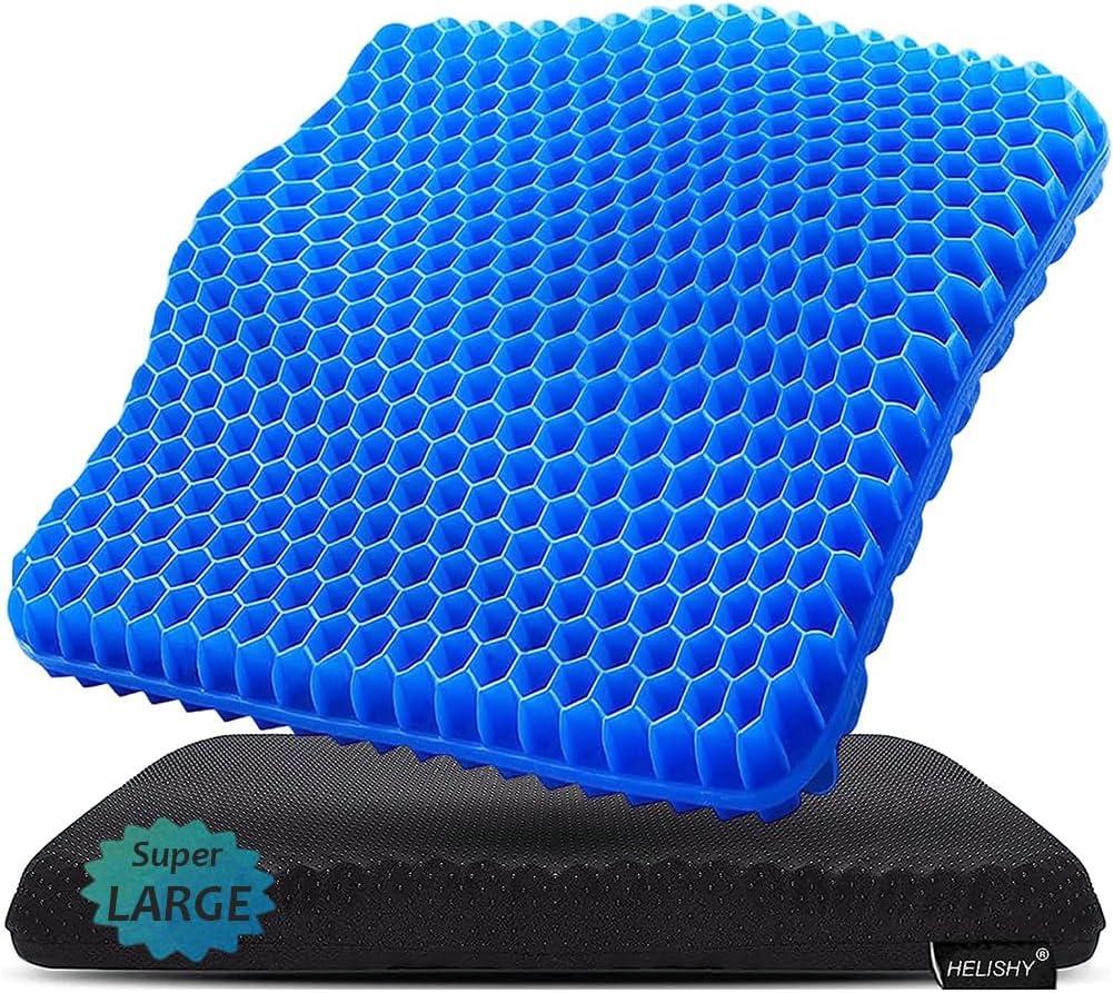Seat Cushion Showdown: Gel's Thicker Design vs. Non-Slip for Pressure Sores