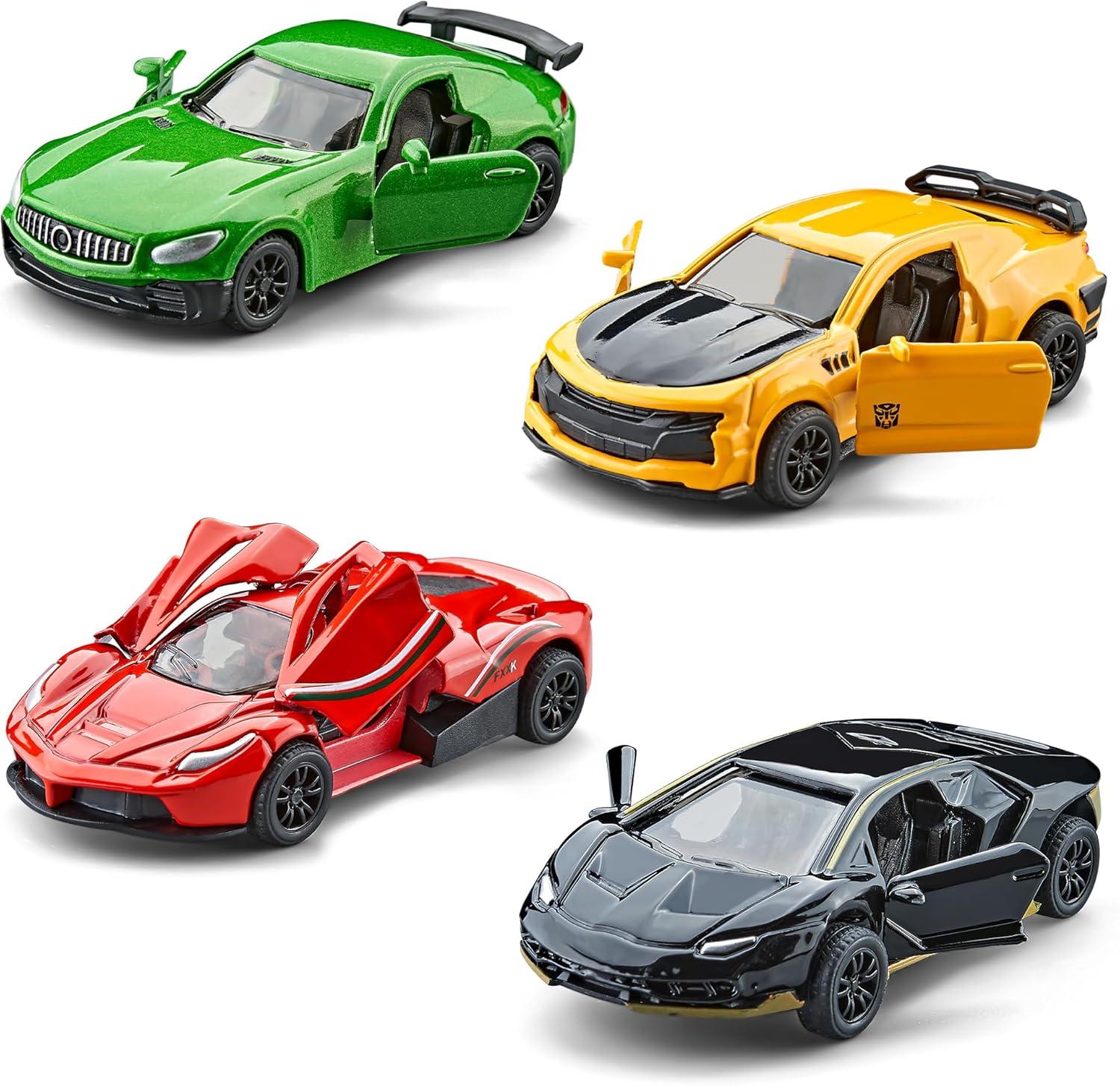 Surprising Value: 5-Piece Die-Cast Racing Set vs 4-Pack for Kids' Joy & Safety