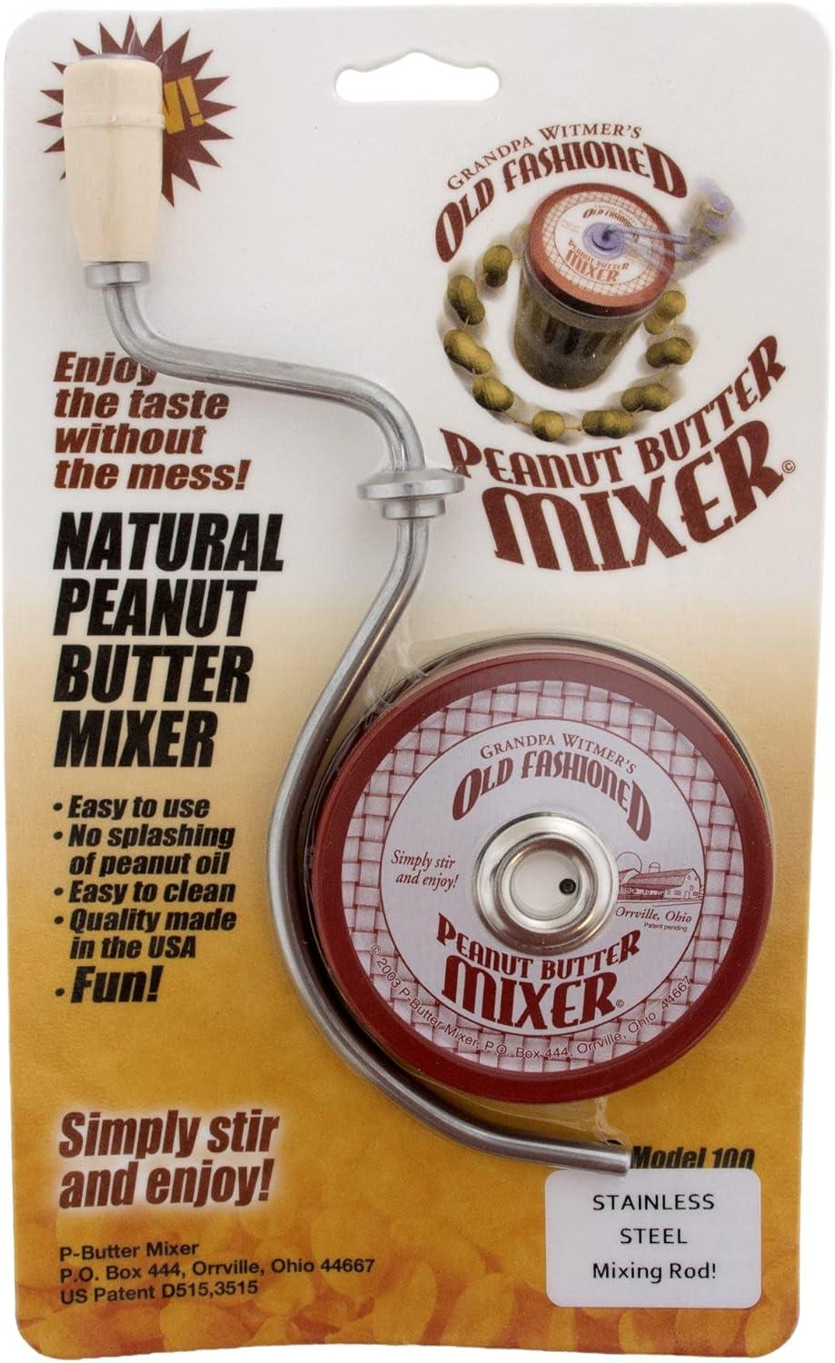 Grandpa Witmer's vs Natural Peanut Butter Mixer: Tested Surprising No Splashing & Self-Cleaning Features