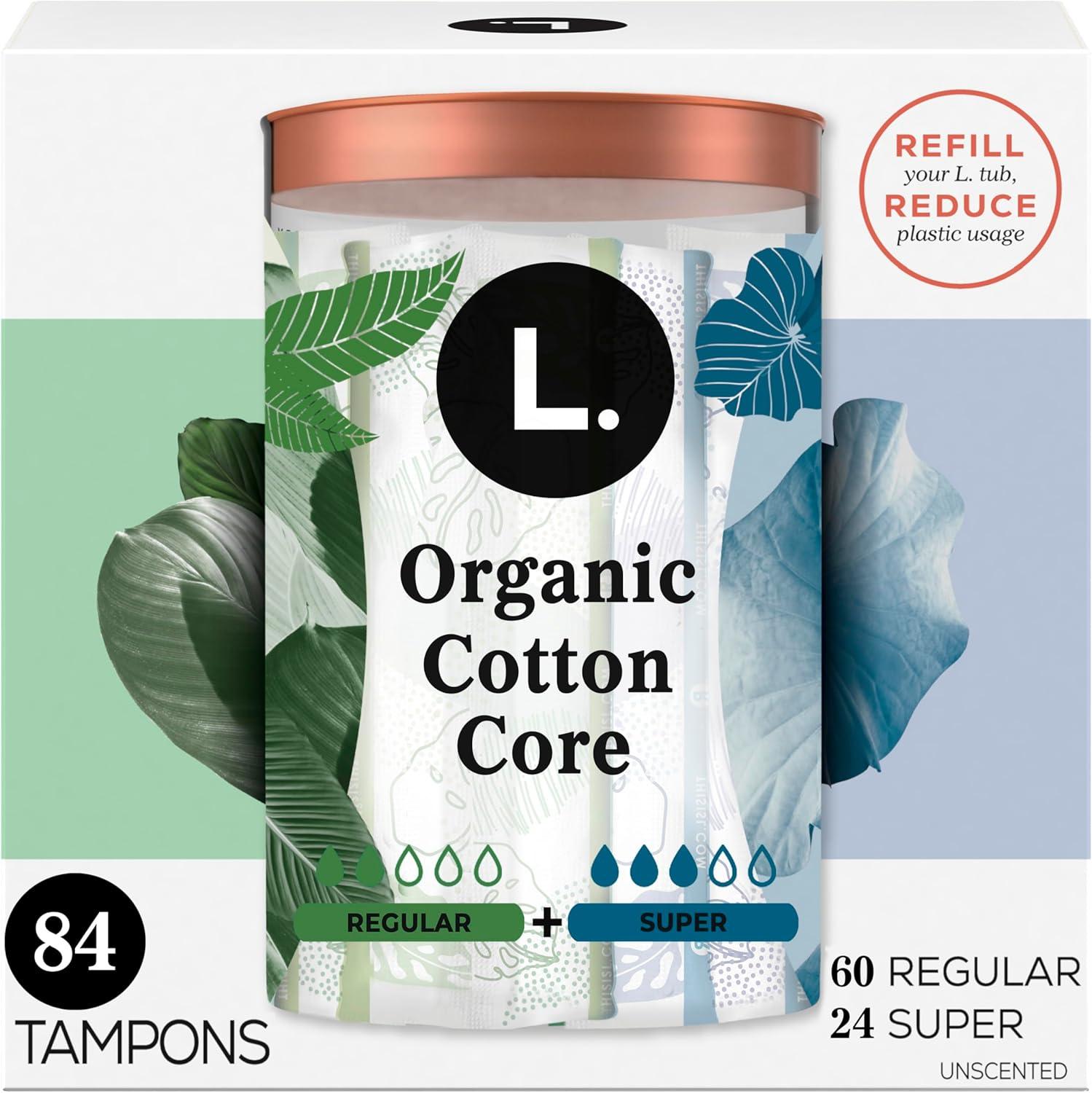 Organic Core vs. Chemical Ones: L. Cotton Tampons Tested for Eco-Conscious Hygiene