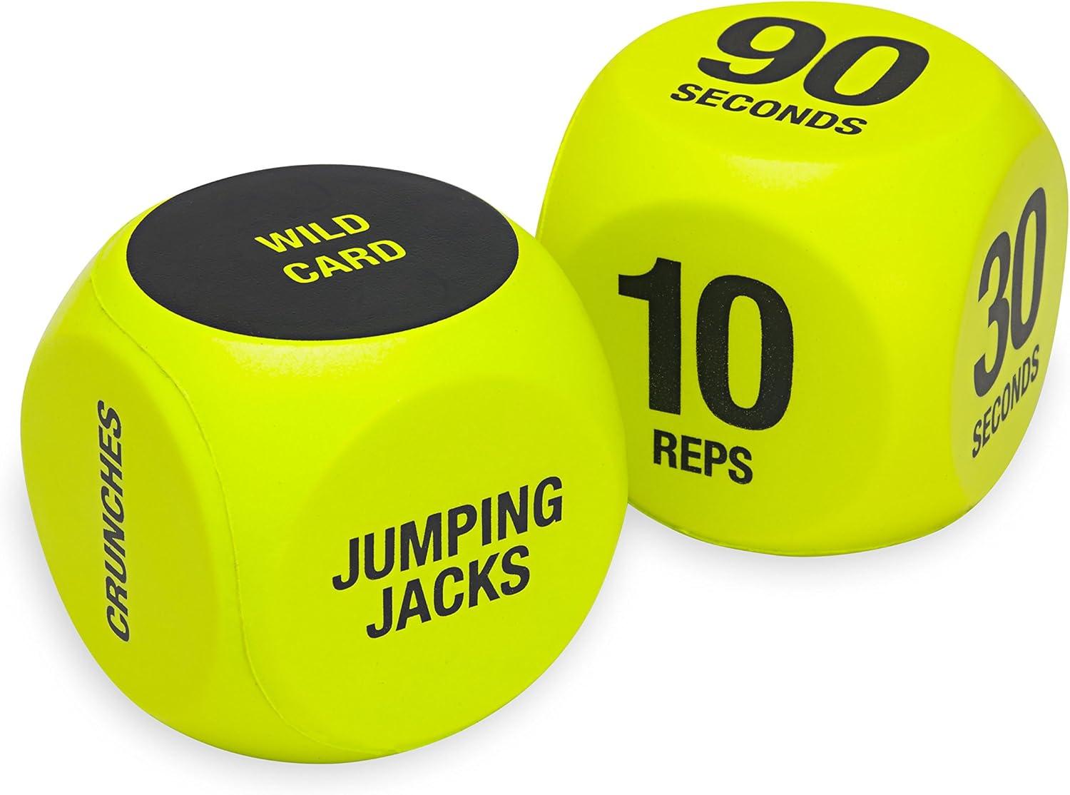 SPRI Dice Workout: Versus Strength! Tested For Fun Fitness (Bag Inside)