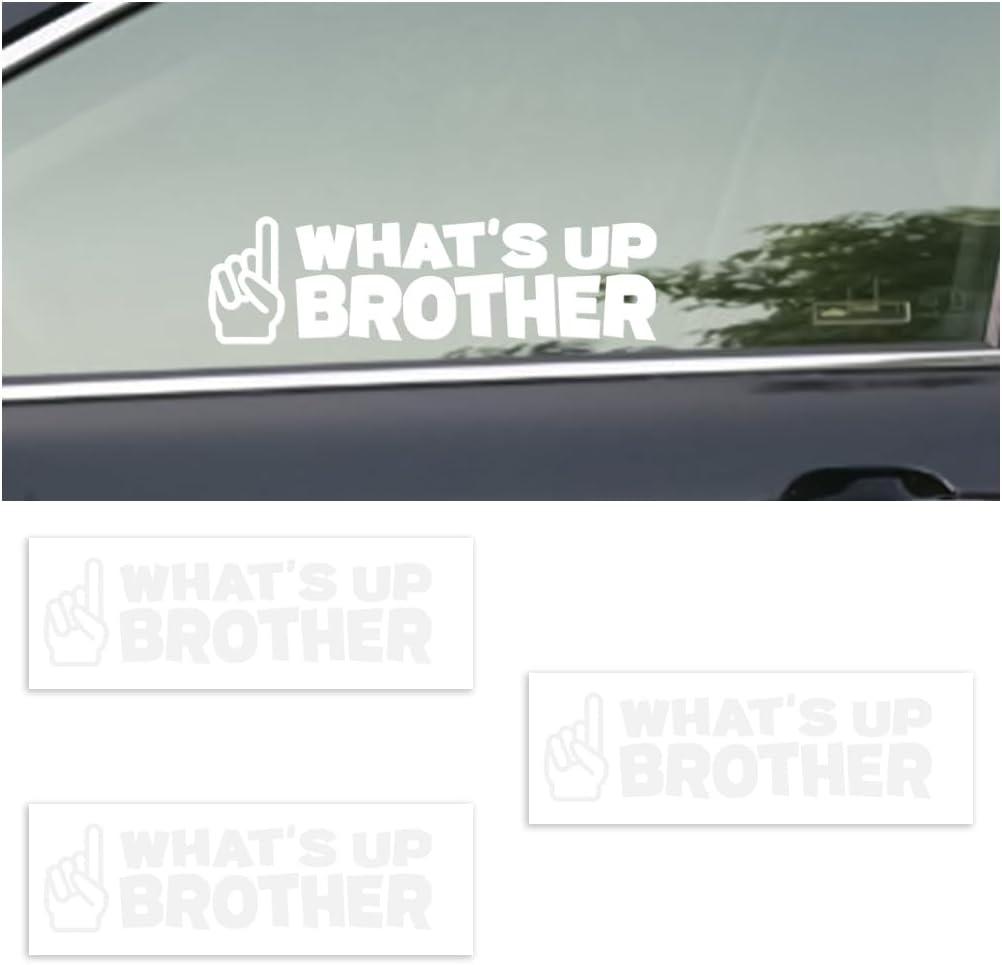 What's Up? Funny Sticker Compared, Tested Car Decal Use Case... Perfect Fits!