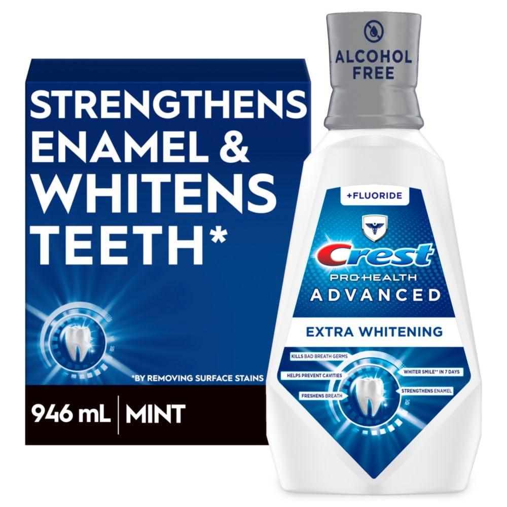 Whitening, Energizing tested... Pro-Health Mouthwash versus Details