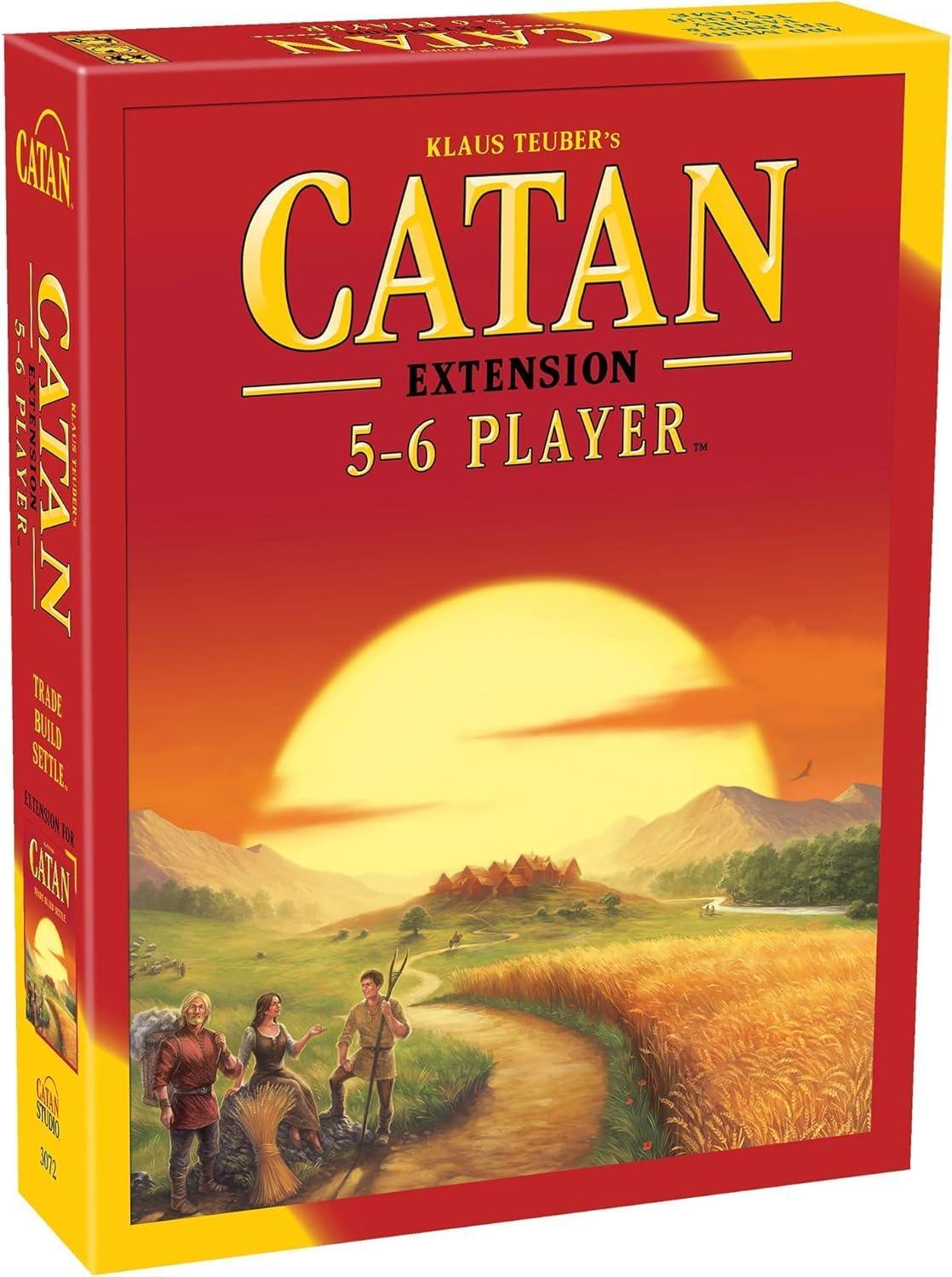 Catan 5-6P Expansion: Surprising Family Versus Tested Strategy Fun... Perfect Edge Case!