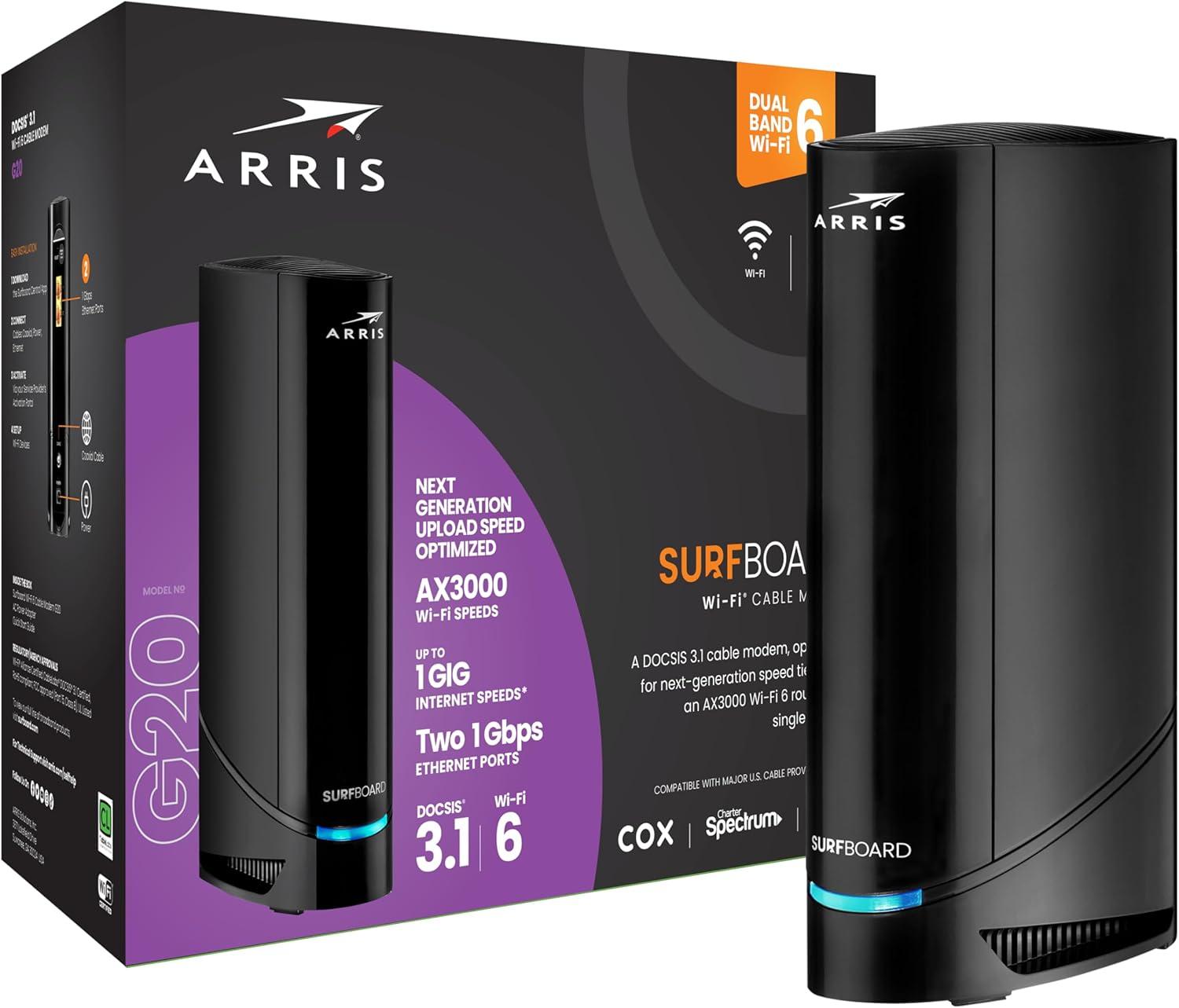 ARRIS SURFboard G34: Compared Speeds, Wi-Fi 6… Impressive!