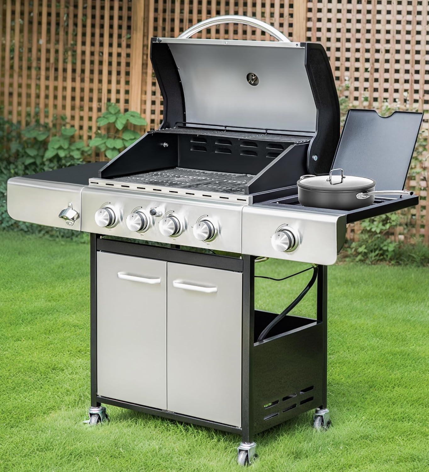 MFSTUDIO Grill Showdown: Burner, Porcelain Grates, Side Burner… Tested Outdoor Insights!
